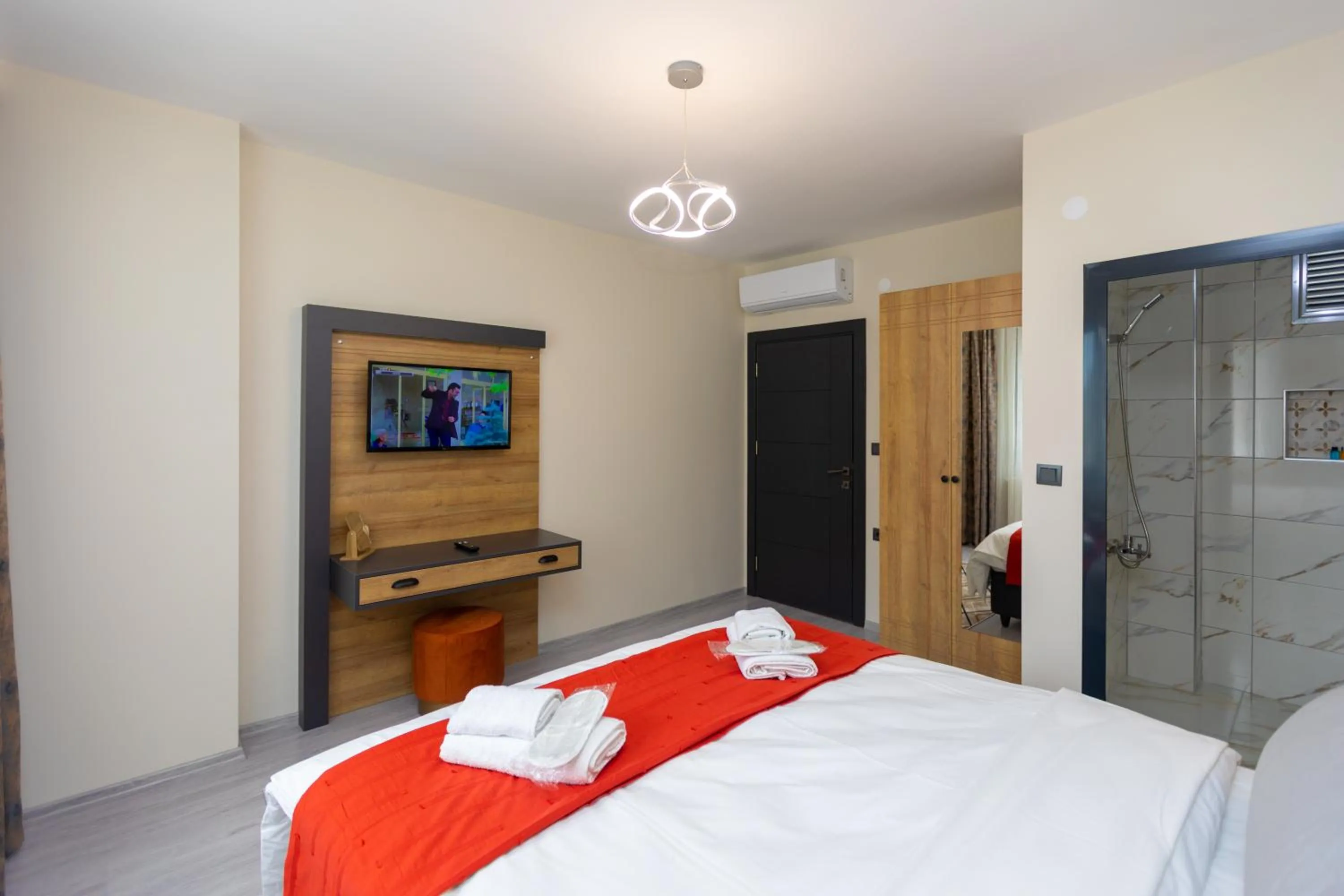 Bed in Moonlight Suite