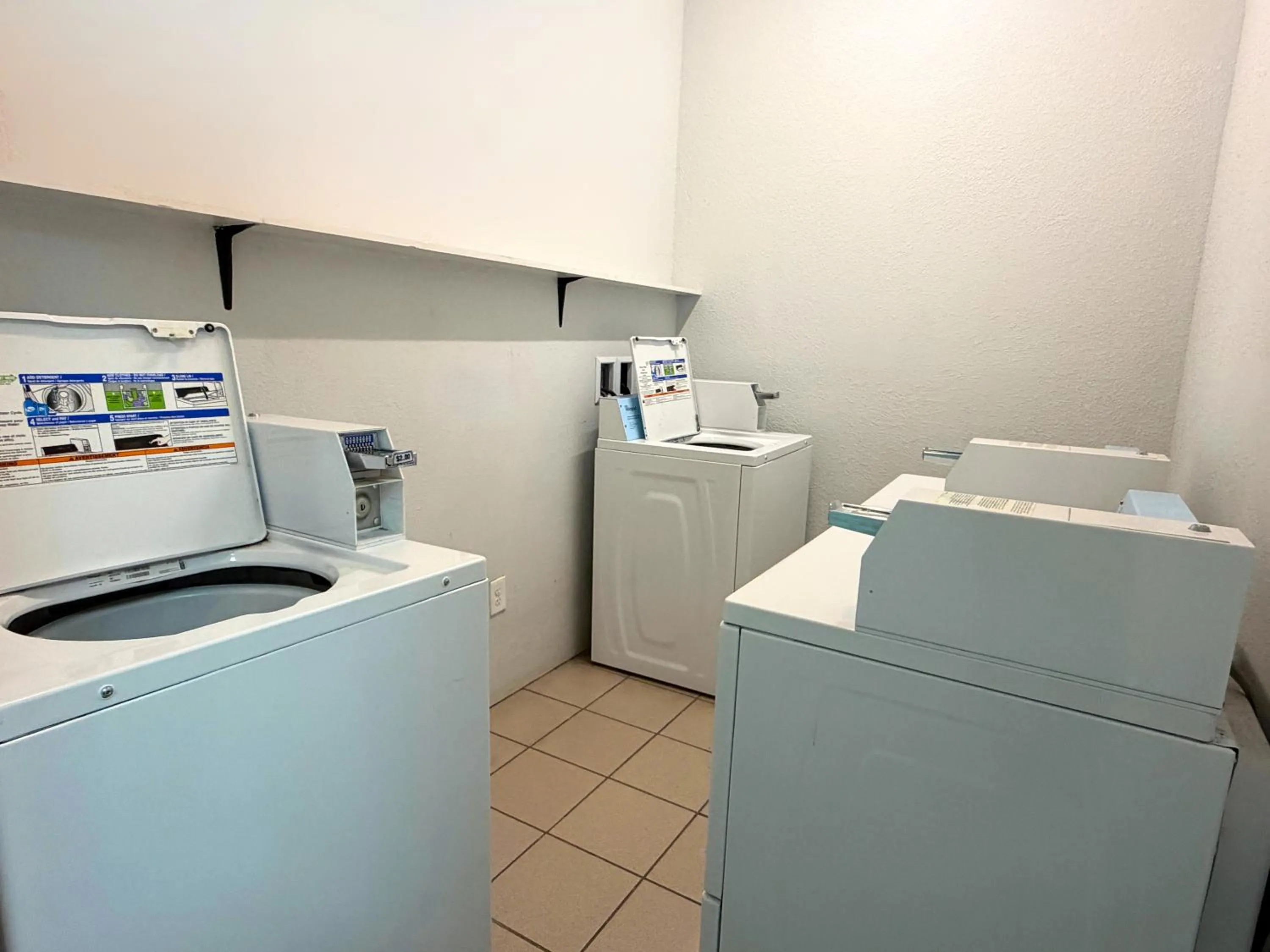 laundry in Studio 6 Elkhart, IN- Kitchenette Rooms