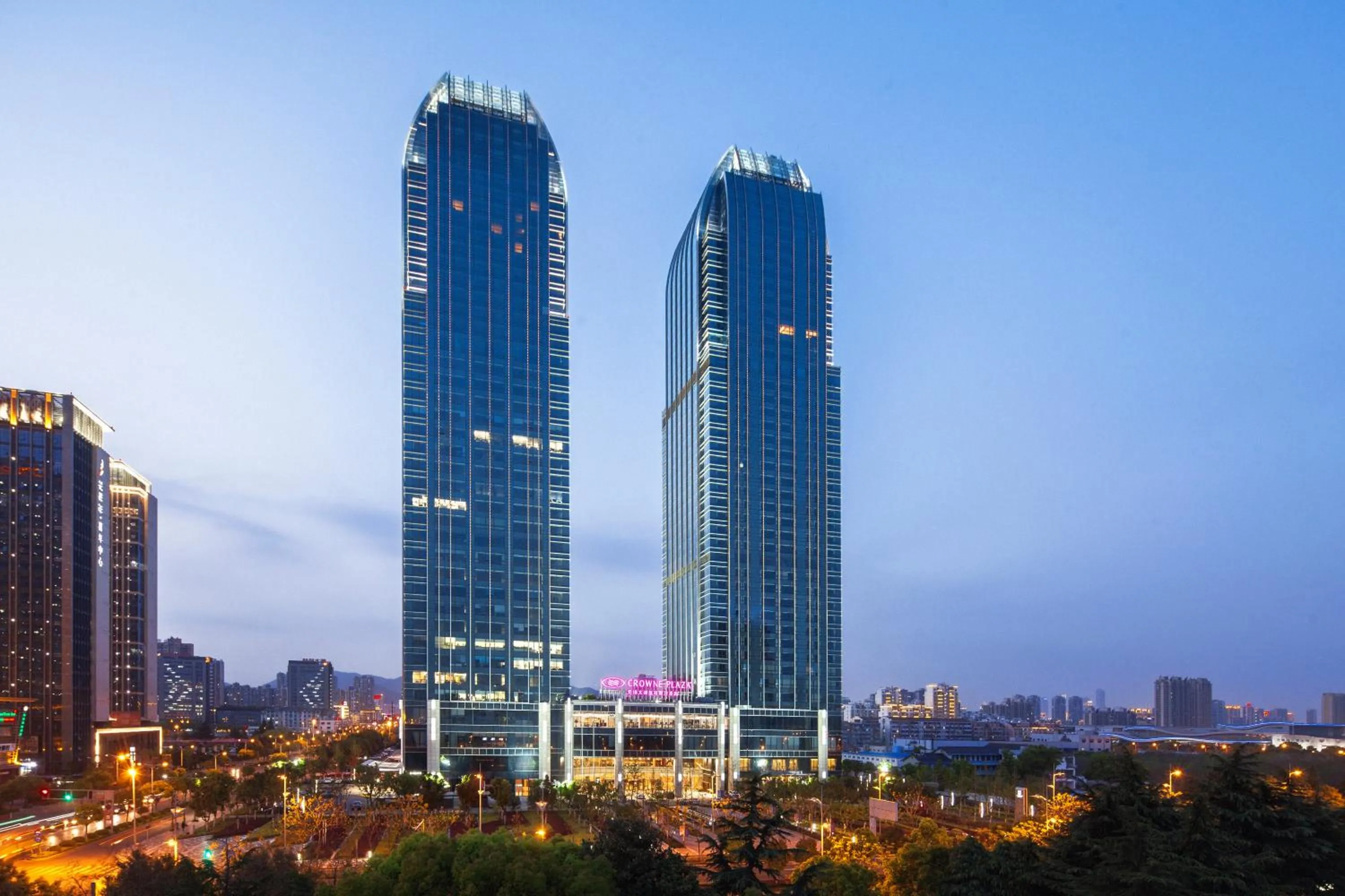 Property building in Crowne Plaza Wuxi Taihu by IHG