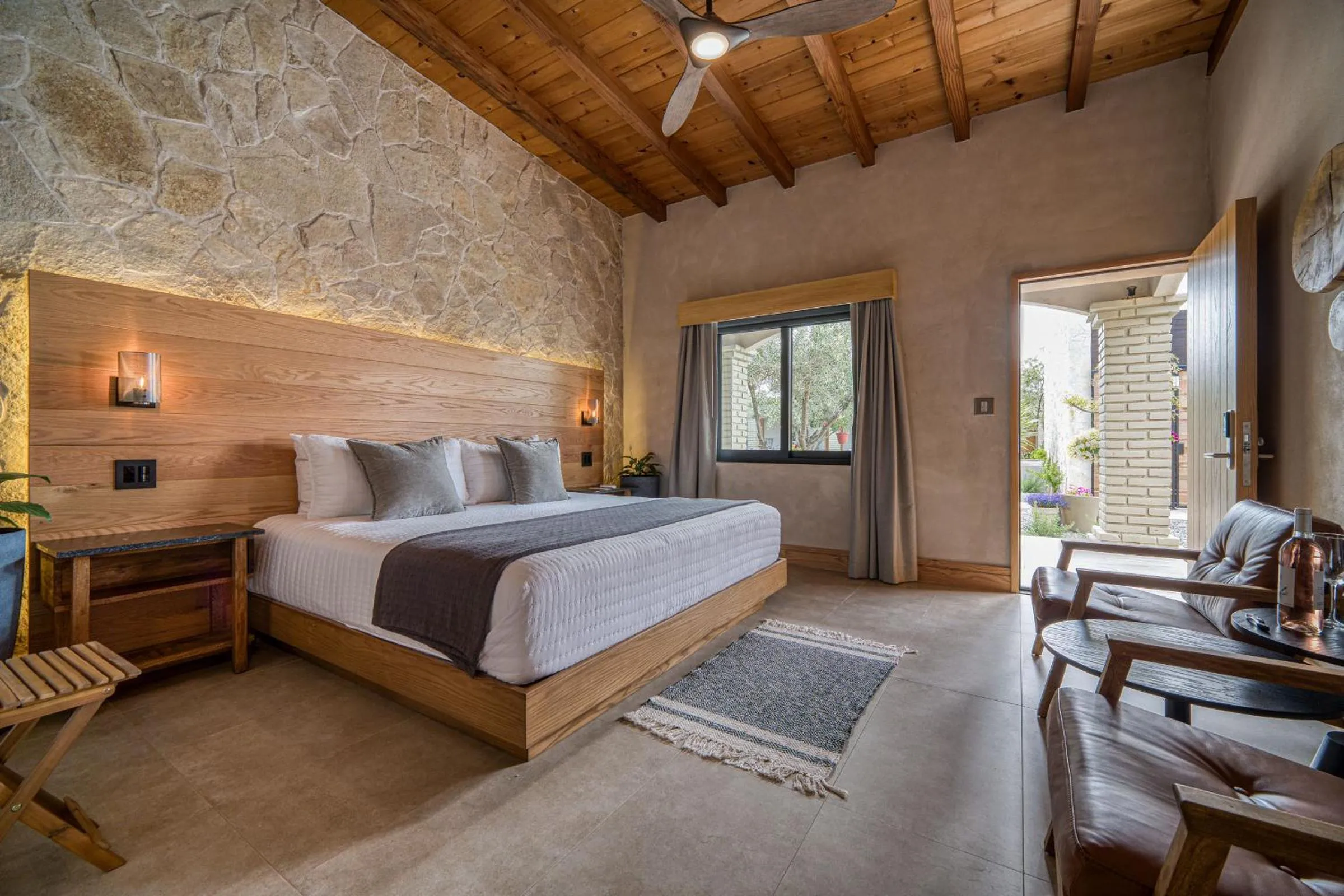 Bedroom, Bed in Casa Olivea