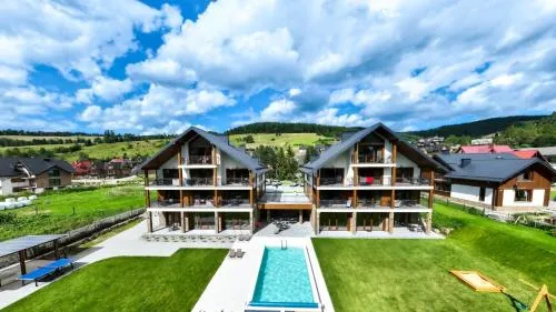 Apartamenty Mariza Szczawnica Jaworki - SPA, Opcja Śniadań Bufetowych, 1km od Wąwozu Hom0le