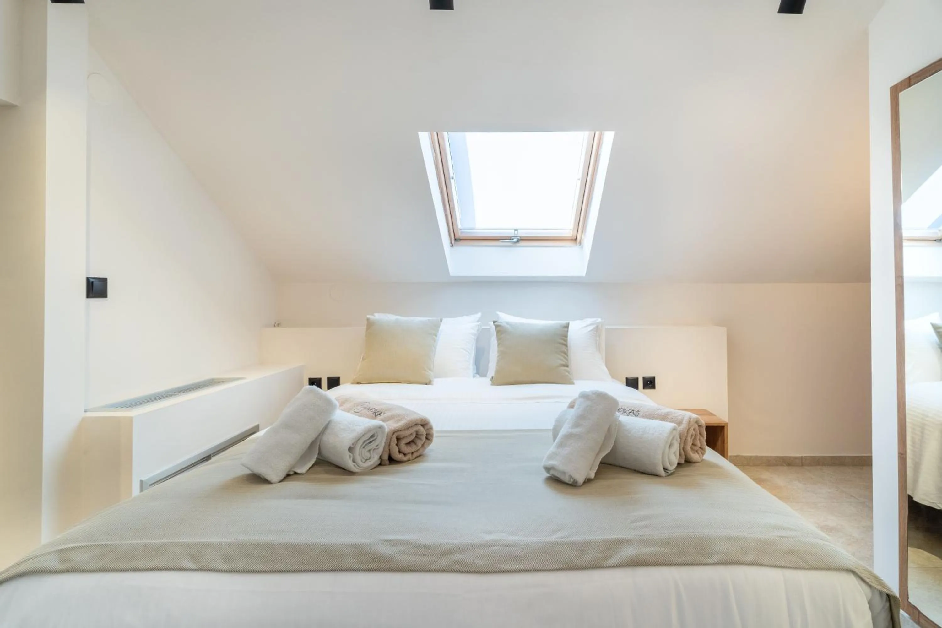 Bed in Mpikas Holidays