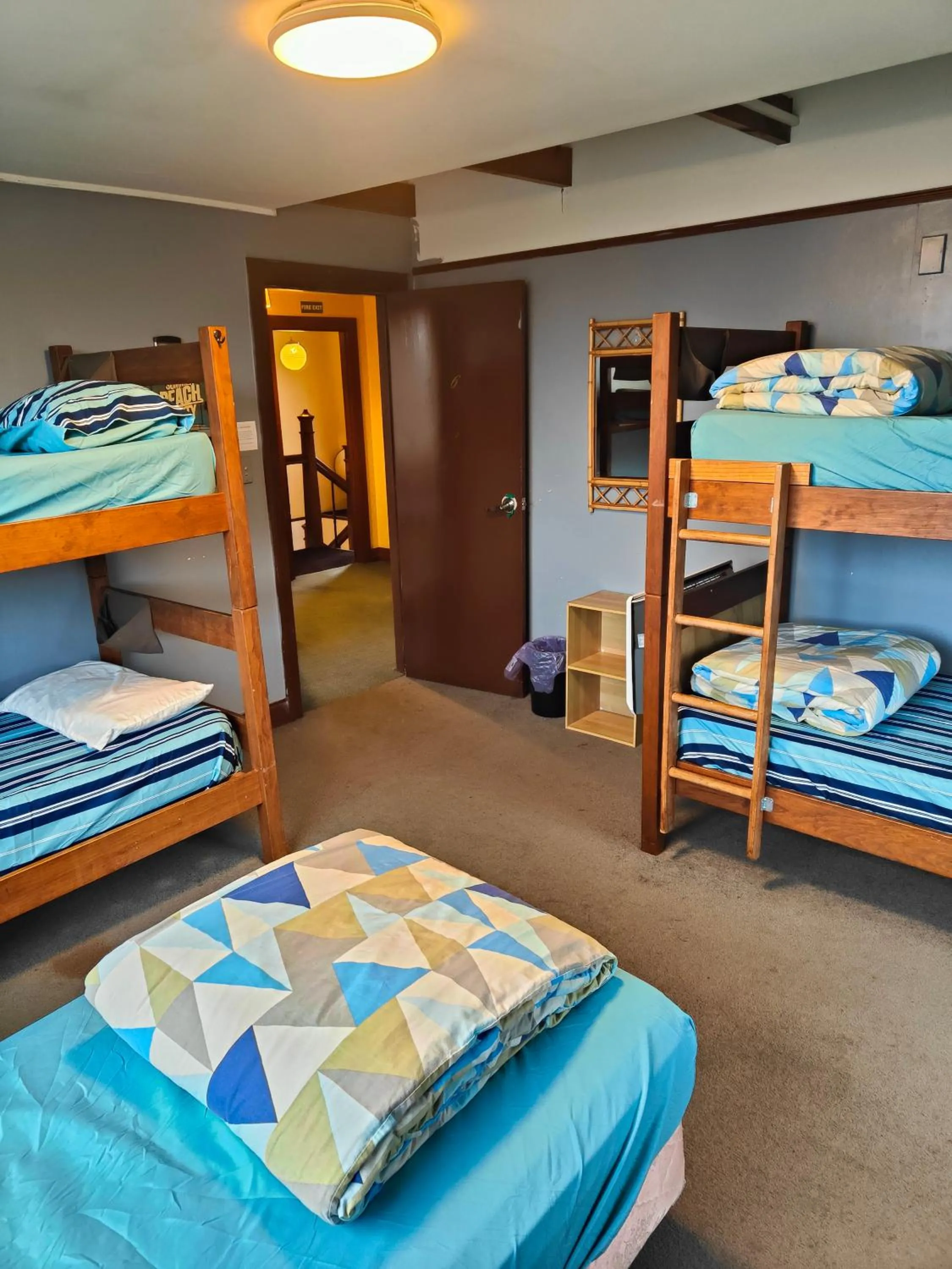Bedroom, Bunk Bed in Manor house backpackers