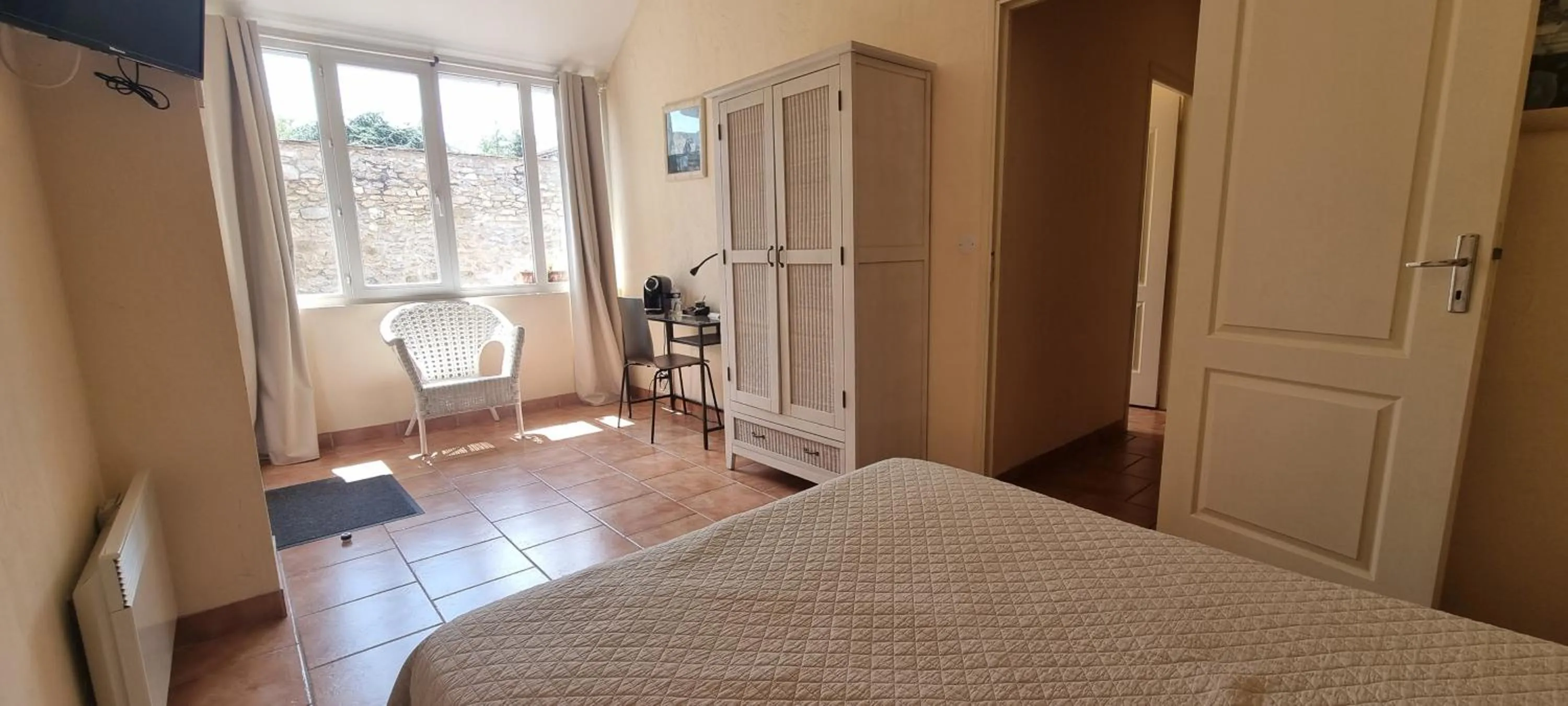 Bedroom, Bed in Domaine de la Courbe Hôtel & Spa