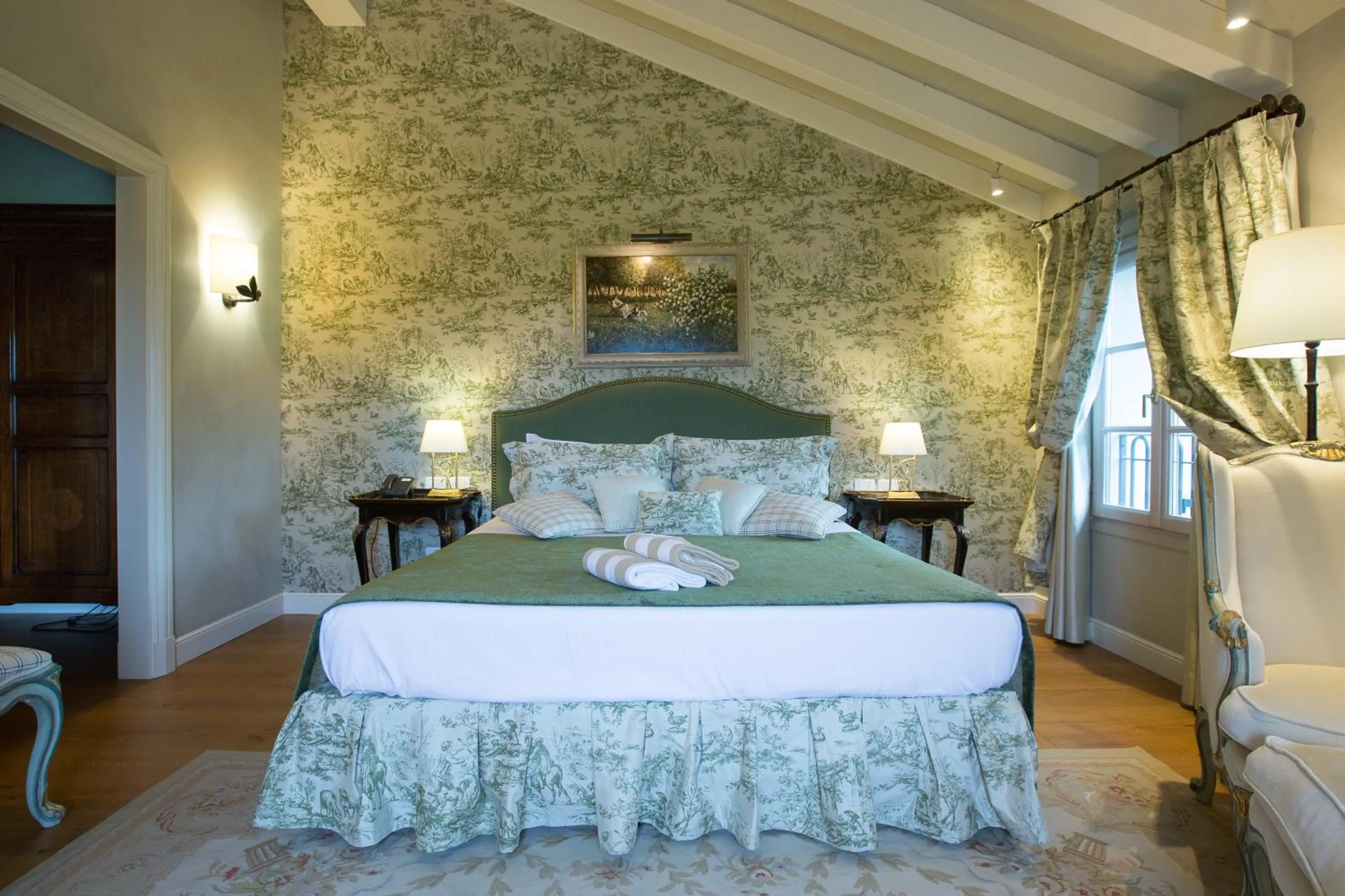 Bed in ROMANTIK Relais d'Arfanta