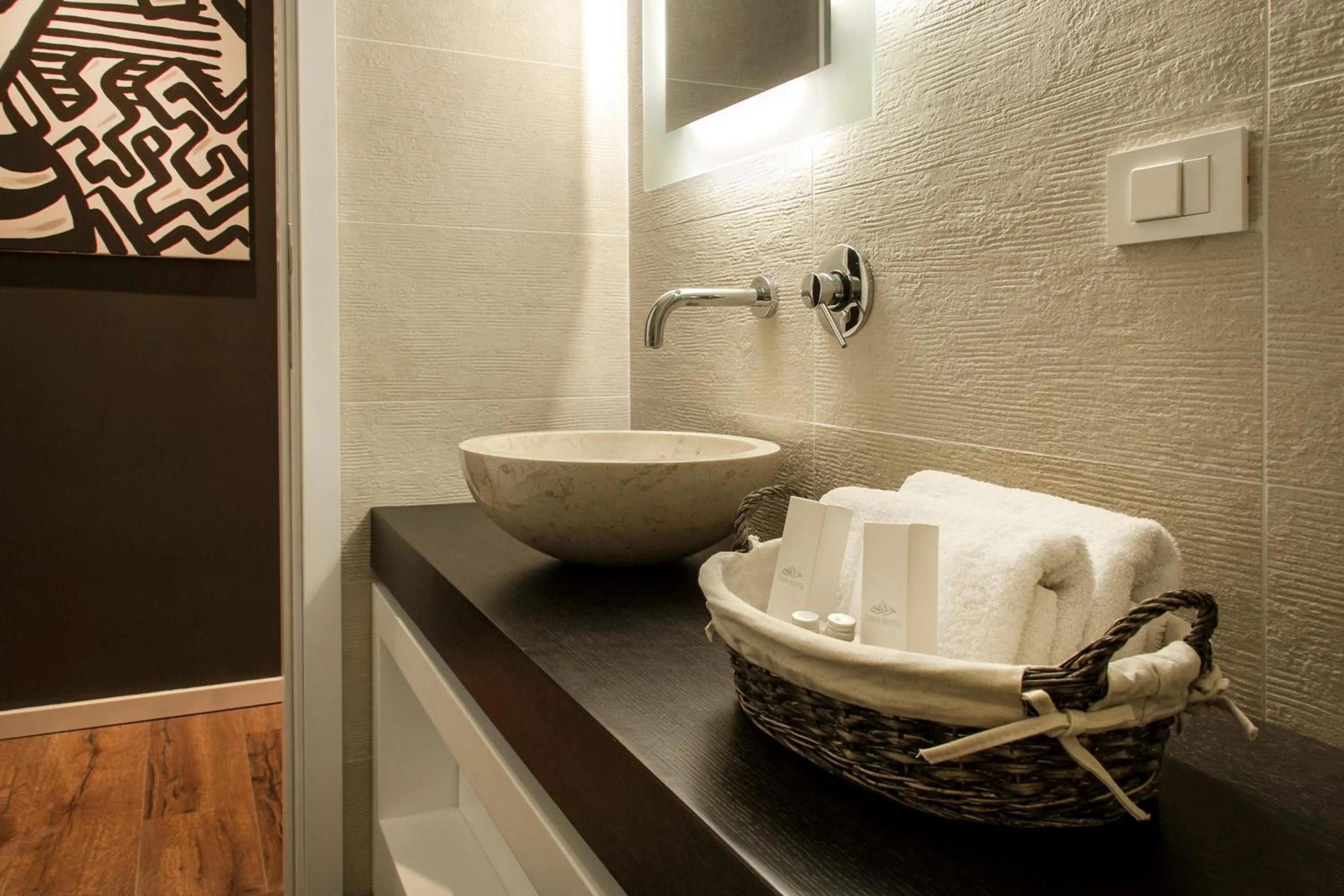 Bathroom in Eden Garden Suites