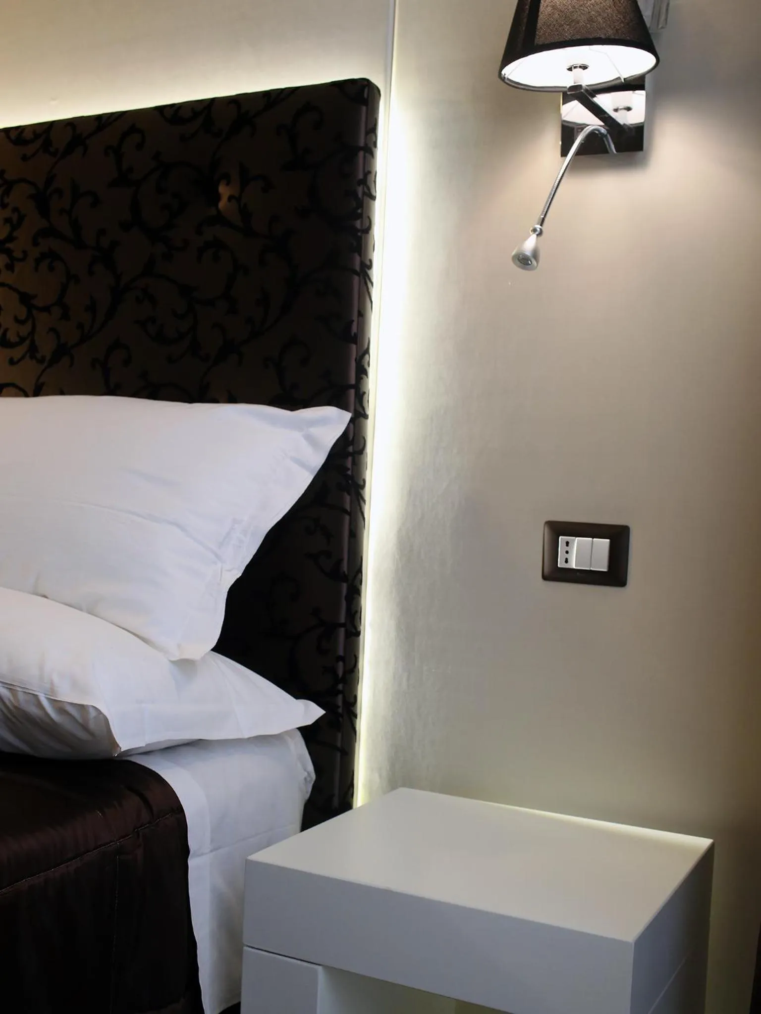 Bed in Piccolo di Piazza di Spagna Suites