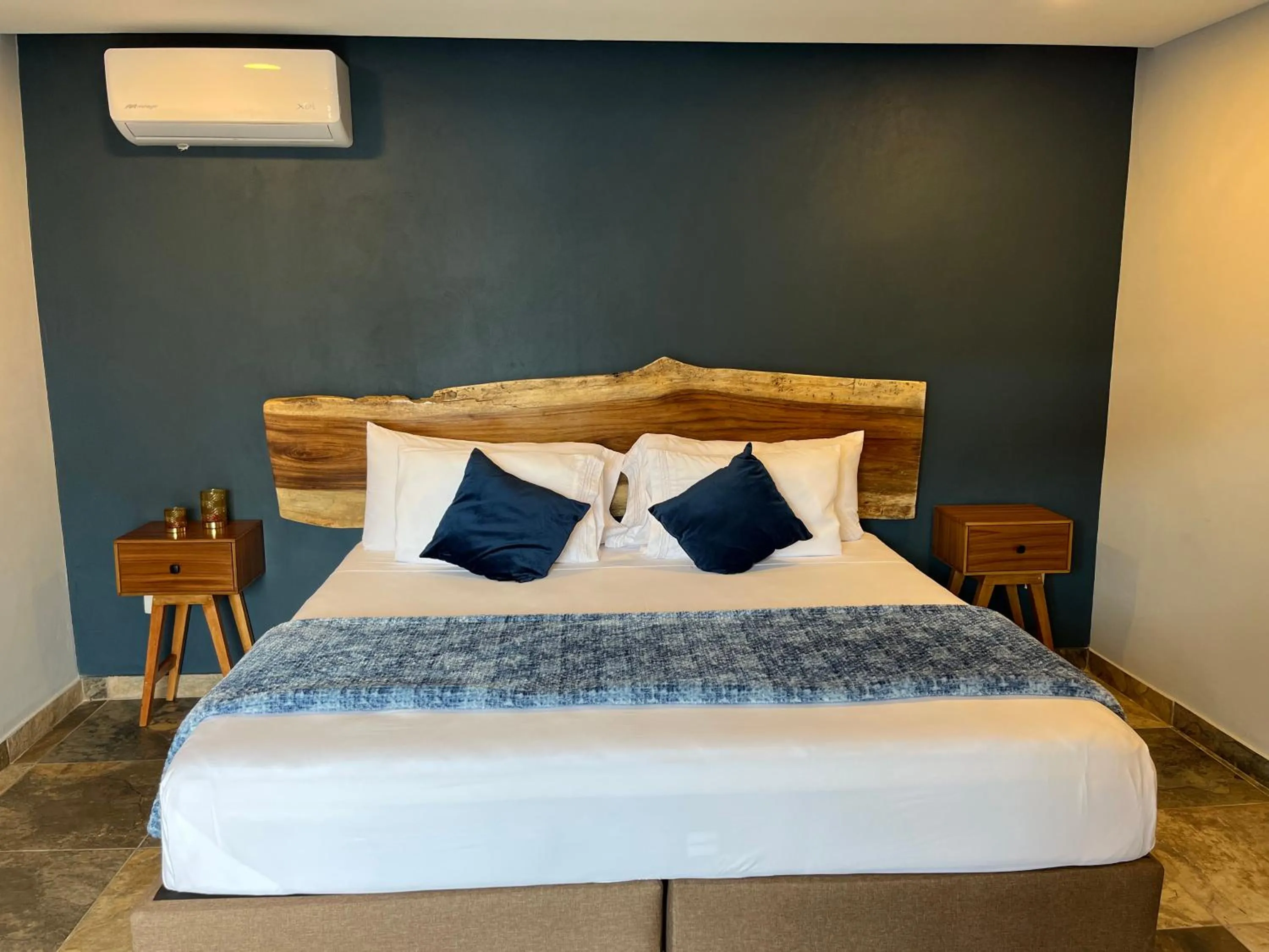 Bed in Hotel La Bikina