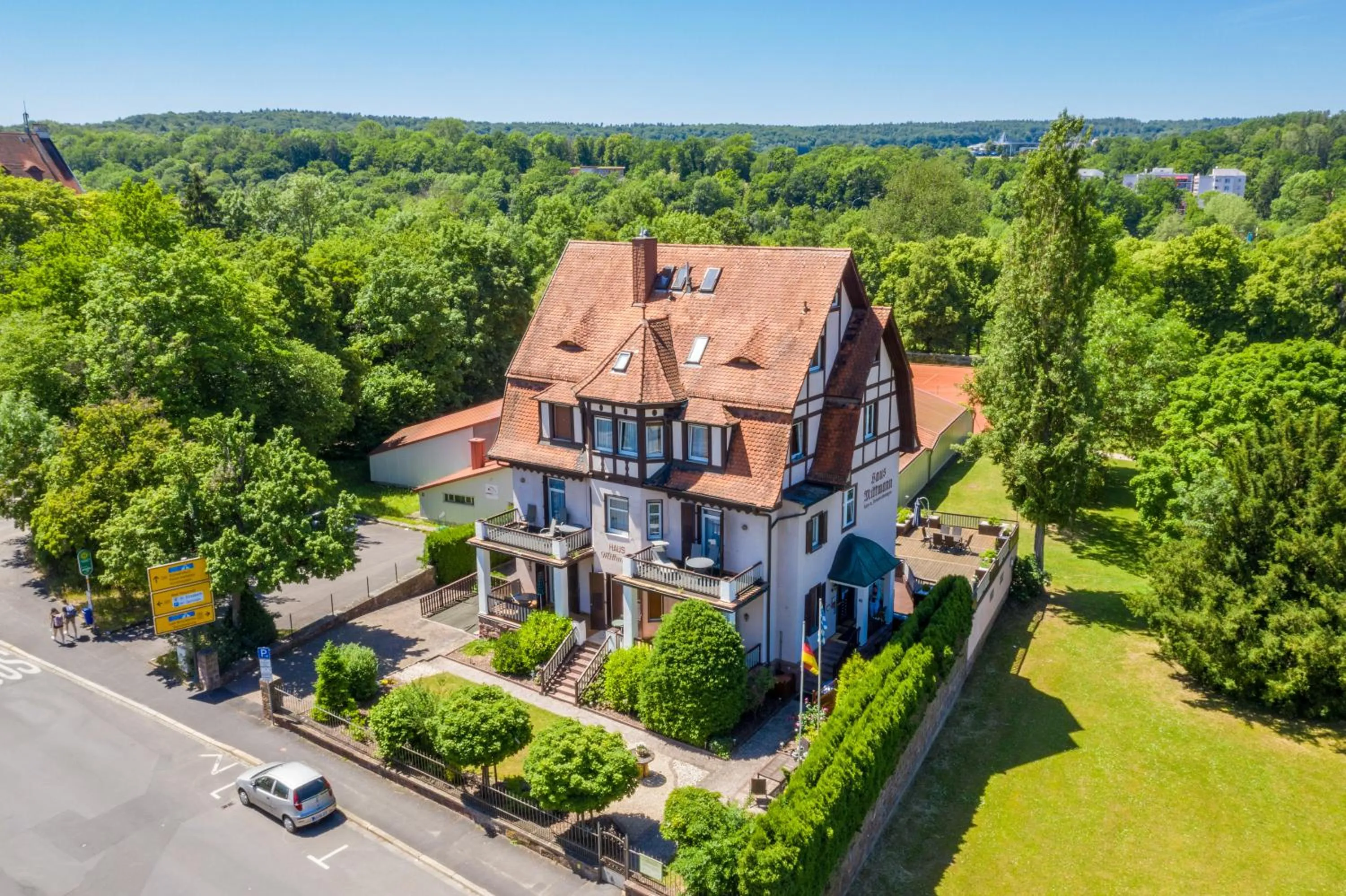 Property building in Gästehaus Mittmann