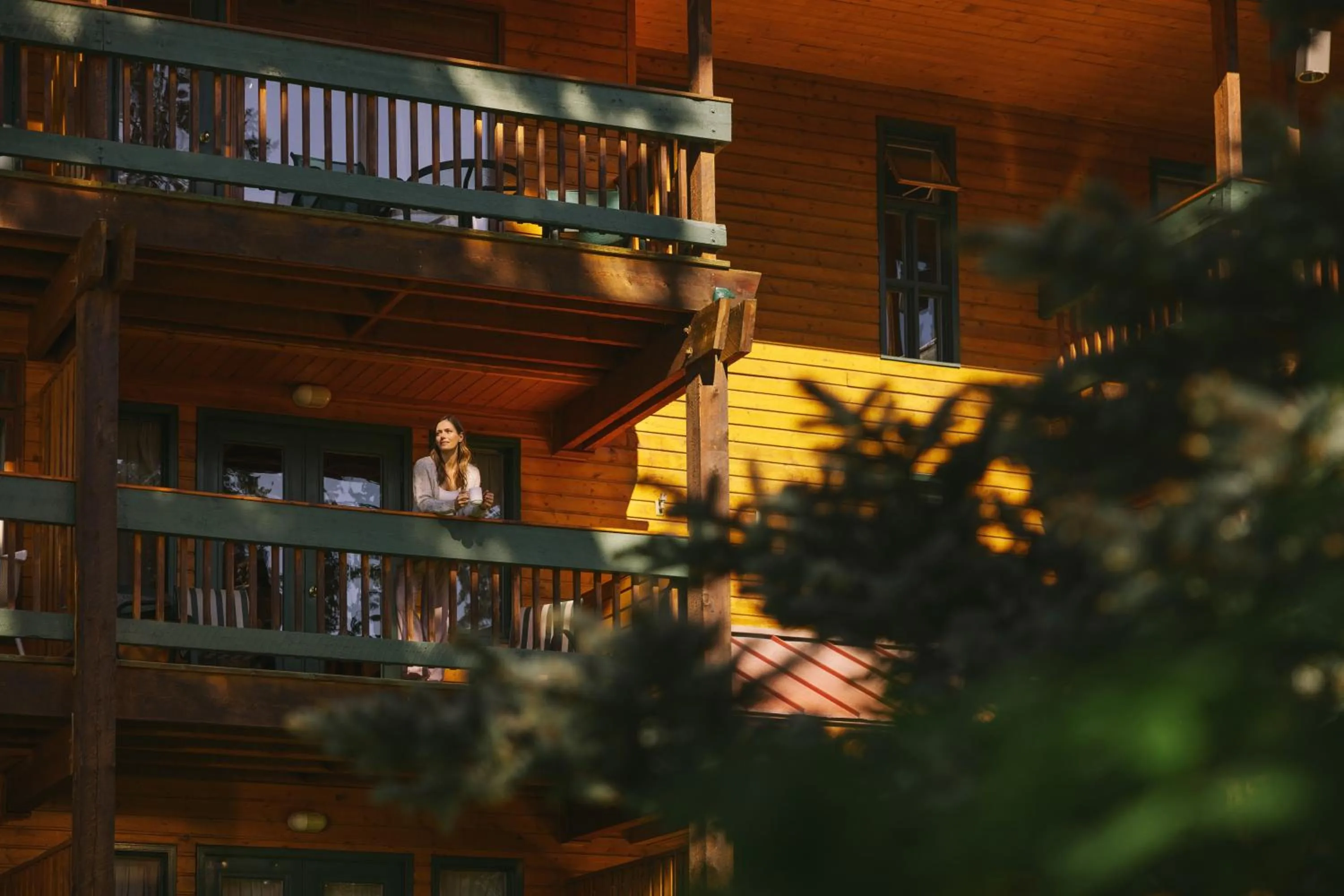 Patio in Post Hotel & Spa
