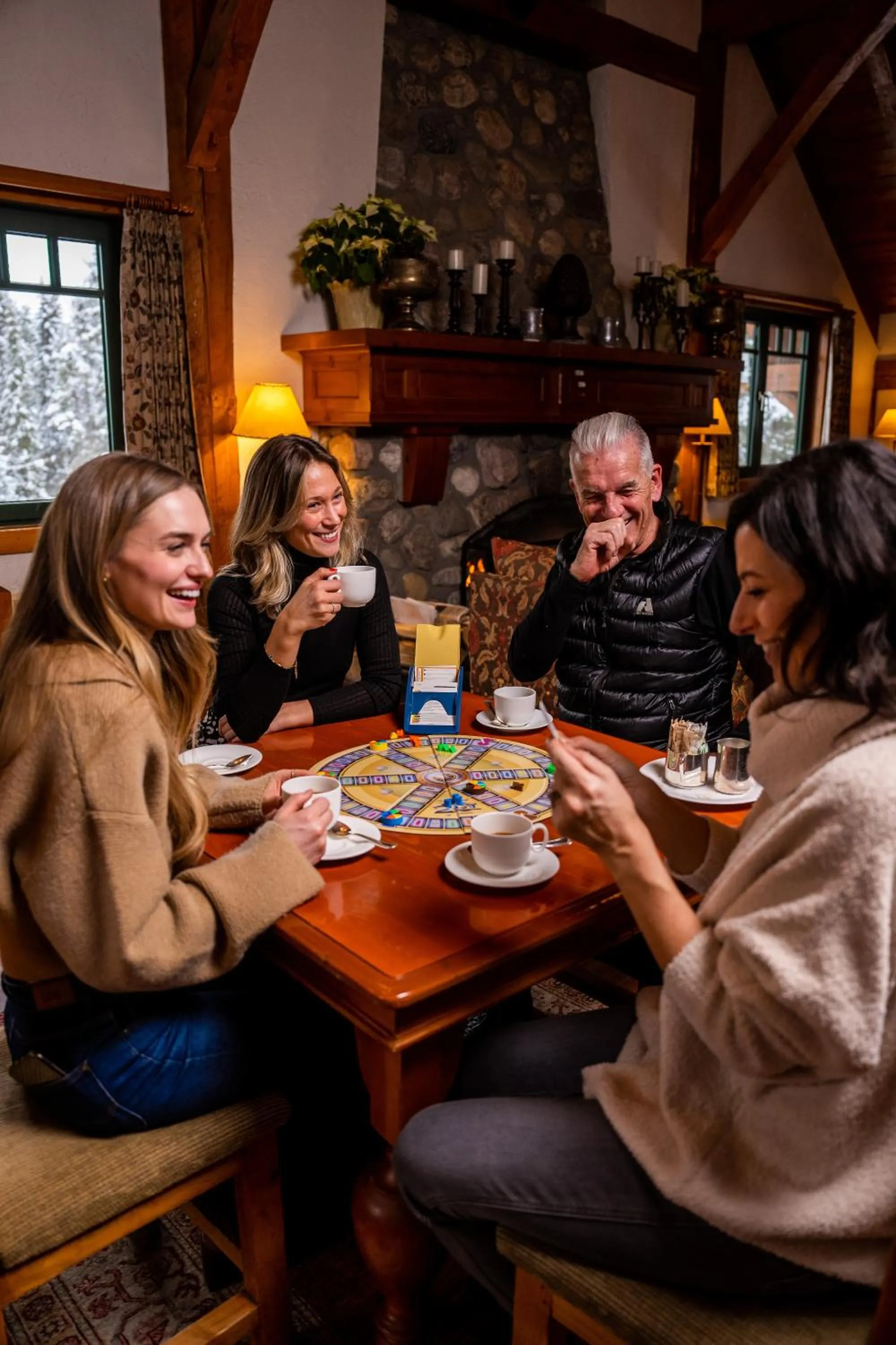 Library in Post Hotel & Spa