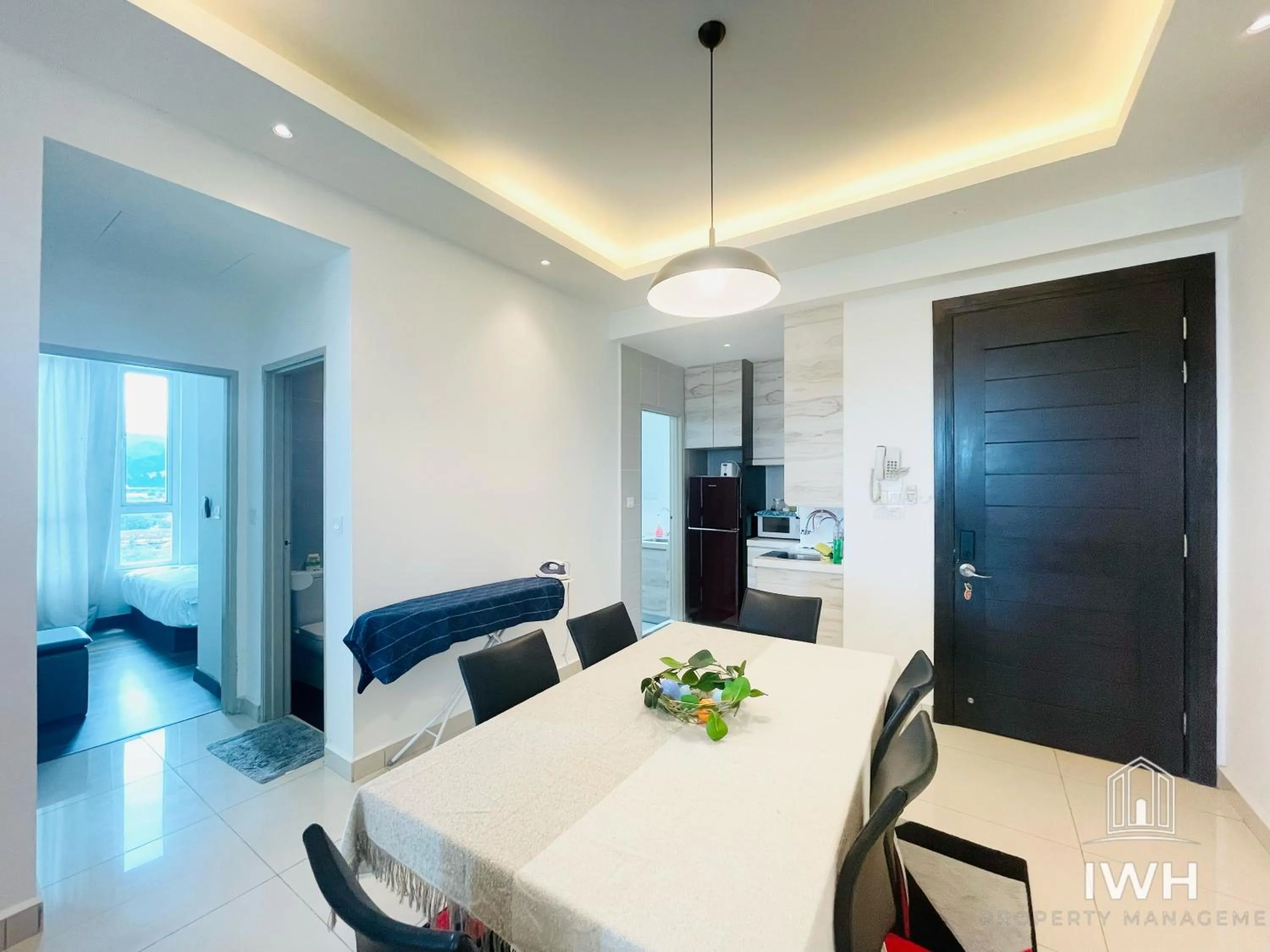 Dining area in Ipoh D Festivo Suites 6-10pax 10mins to Sunway Tambun by IWH
