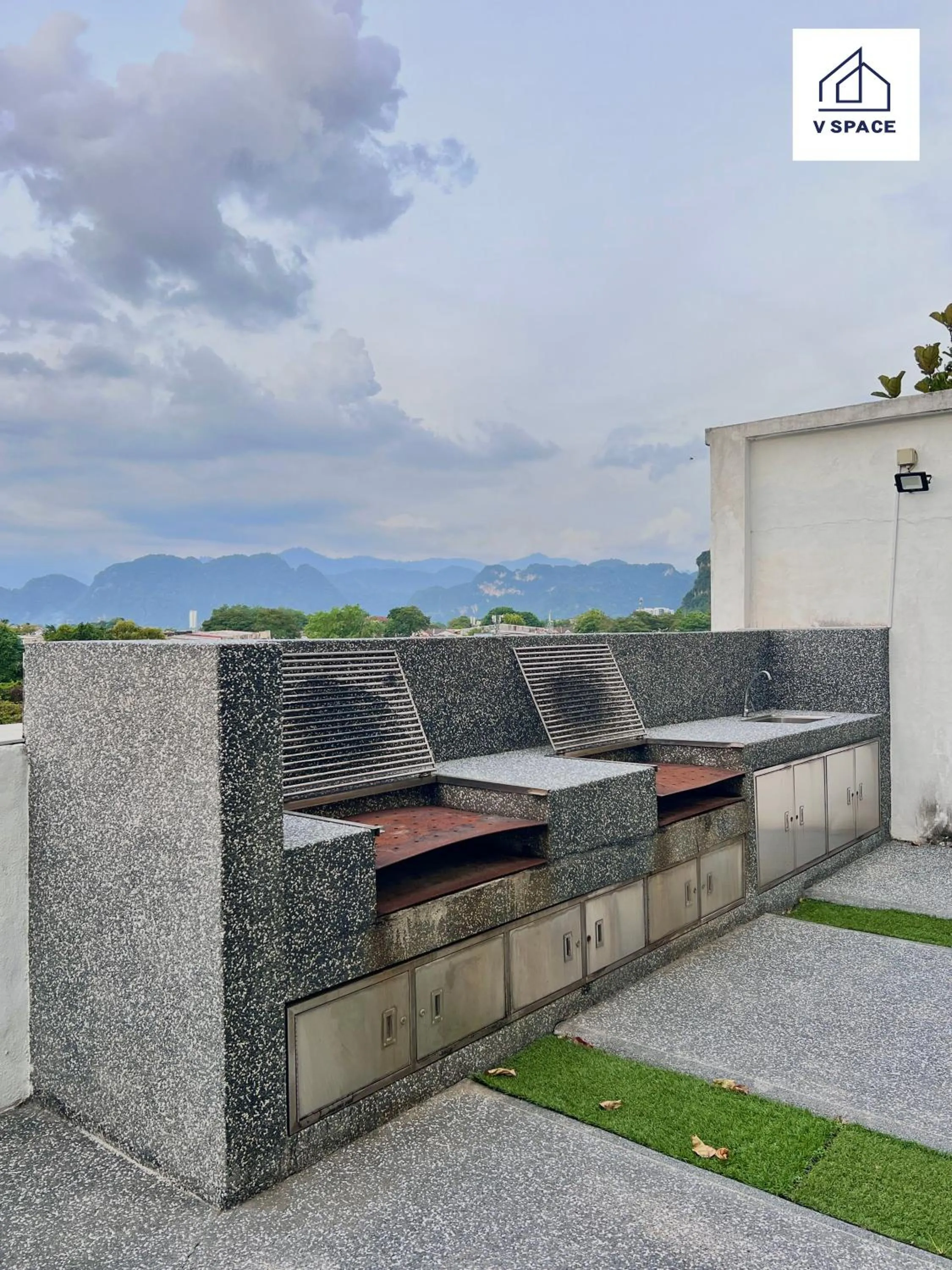 BBQ facilities in Ipoh D Festivo Suites 6-10pax 10mins to Sunway Tambun by IWH