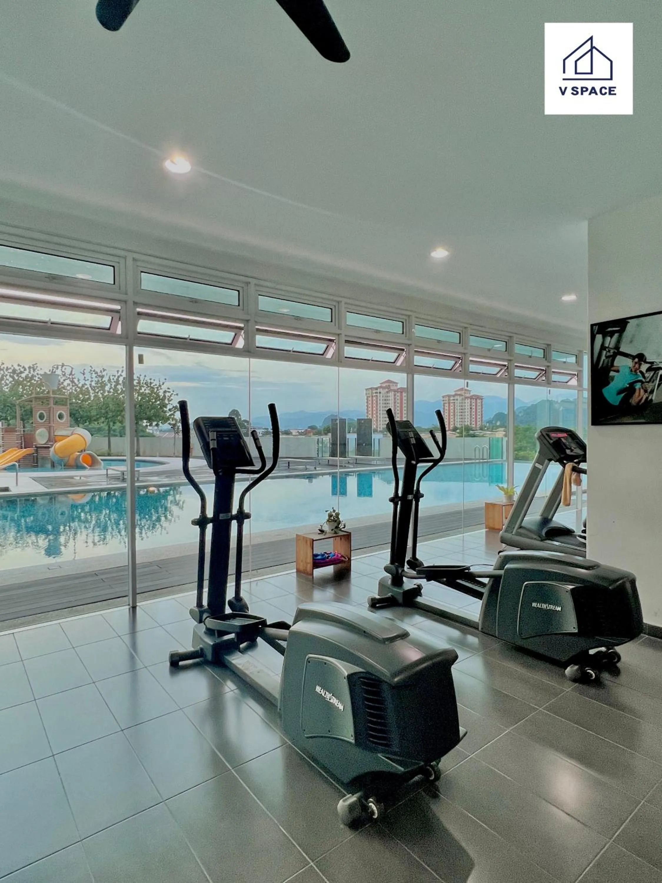 Fitness centre/facilities in Ipoh D Festivo Suites 6-10pax 10mins to Sunway Tambun by IWH