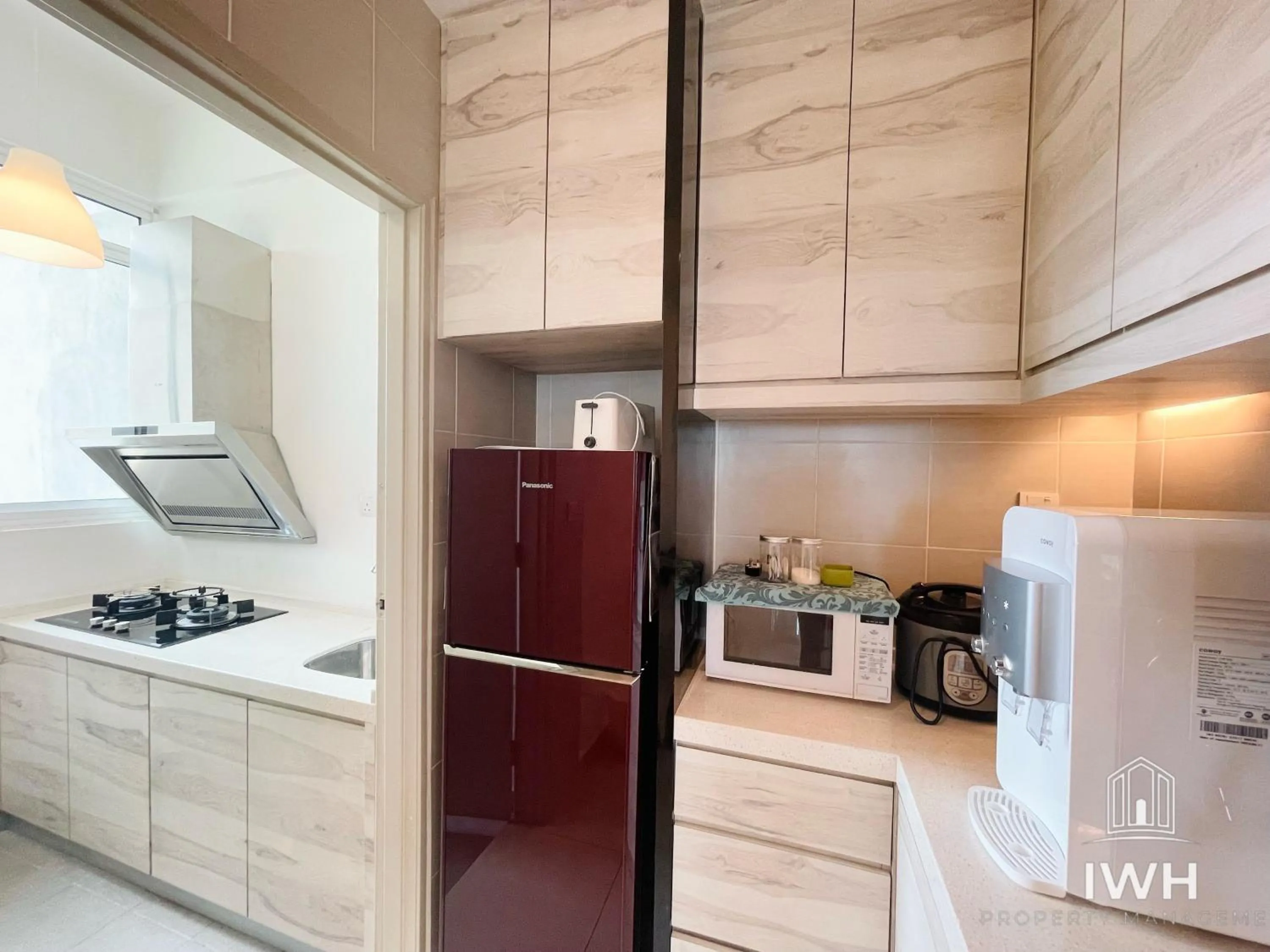 Kitchen or kitchenette in Ipoh D Festivo Suites 6-10pax 10mins to Sunway Tambun by IWH