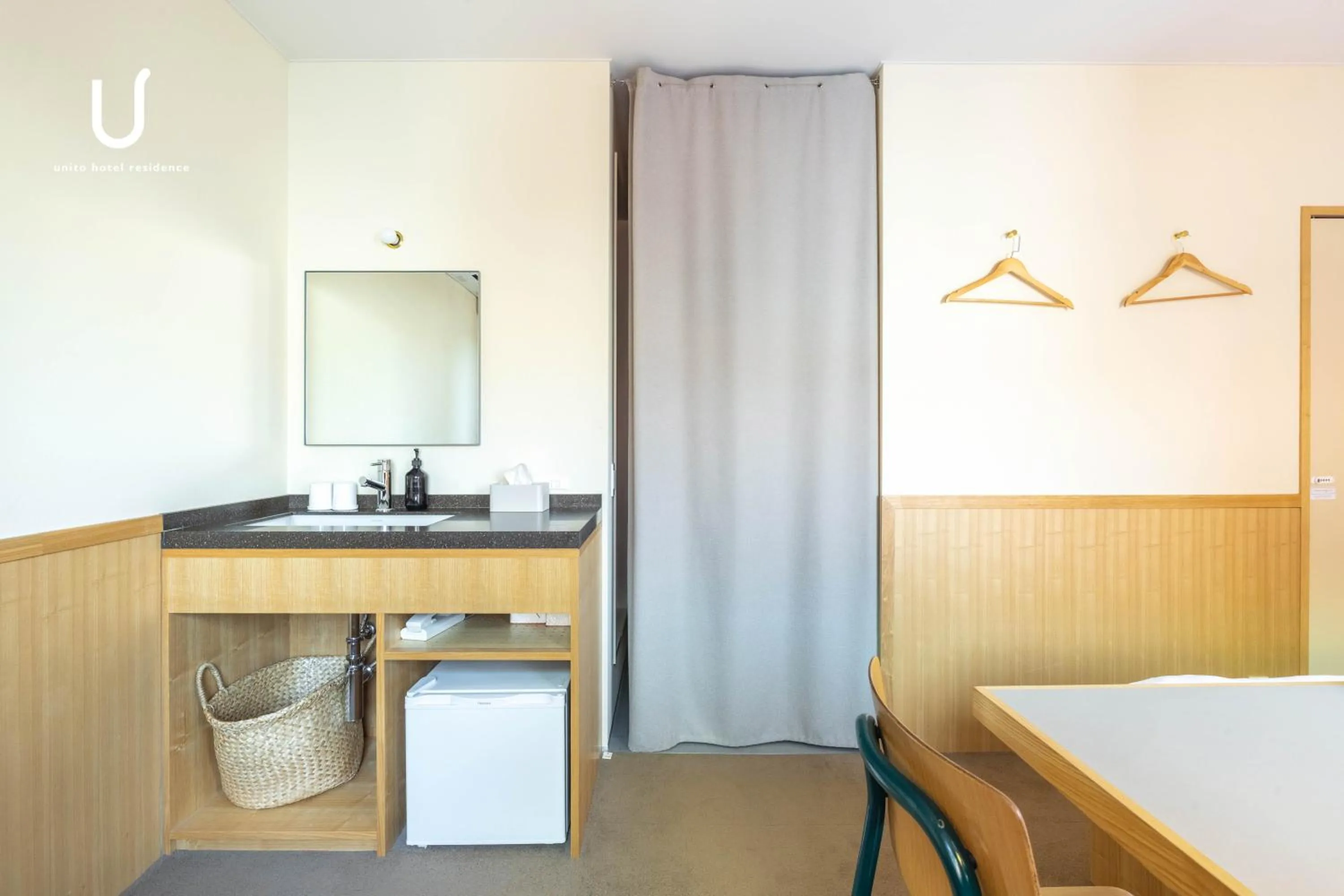 Bed in Hotel Residence Ohashi Kaikan Tokyo Shibuya