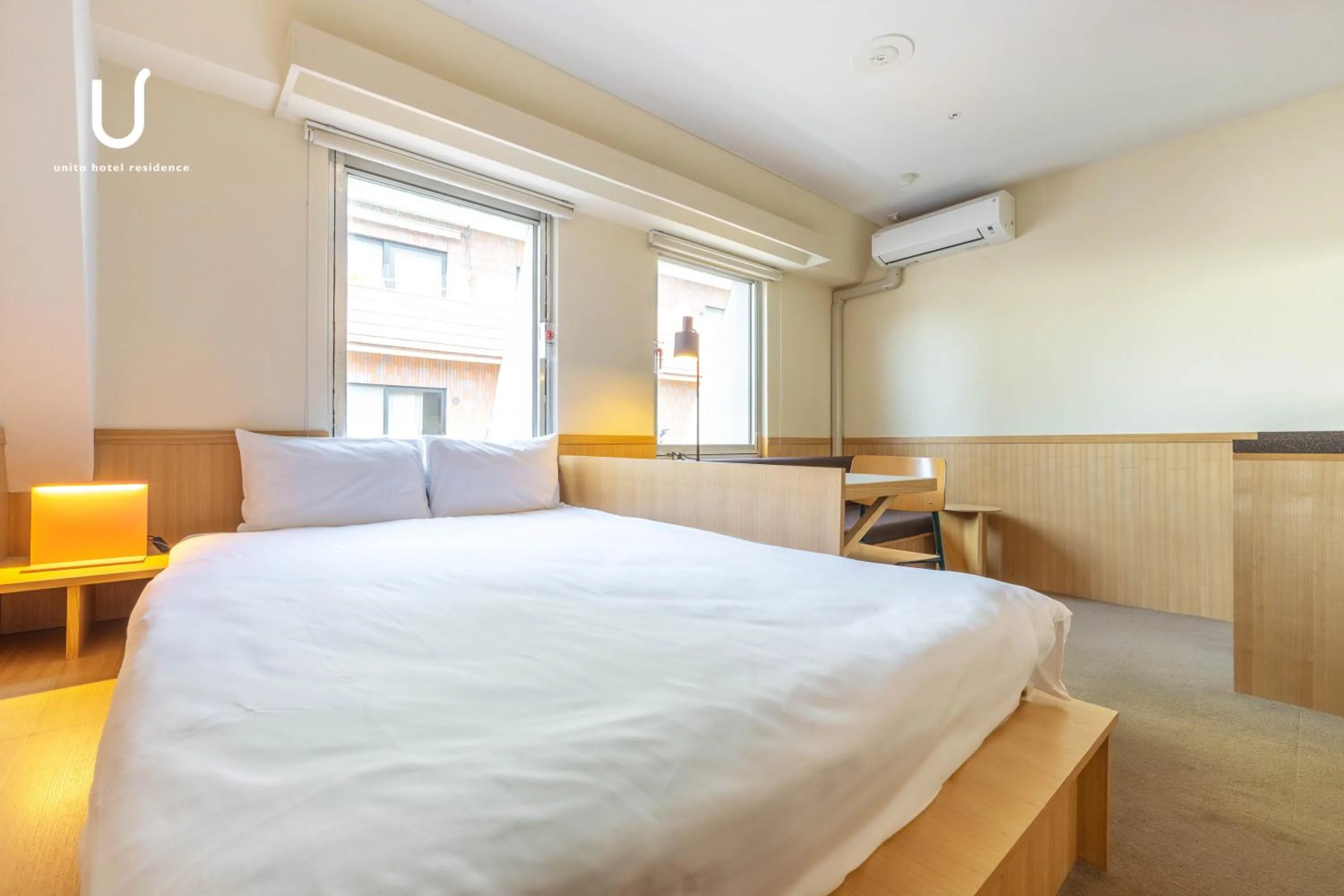 Bed in Hotel Residence Ohashi Kaikan Tokyo Shibuya