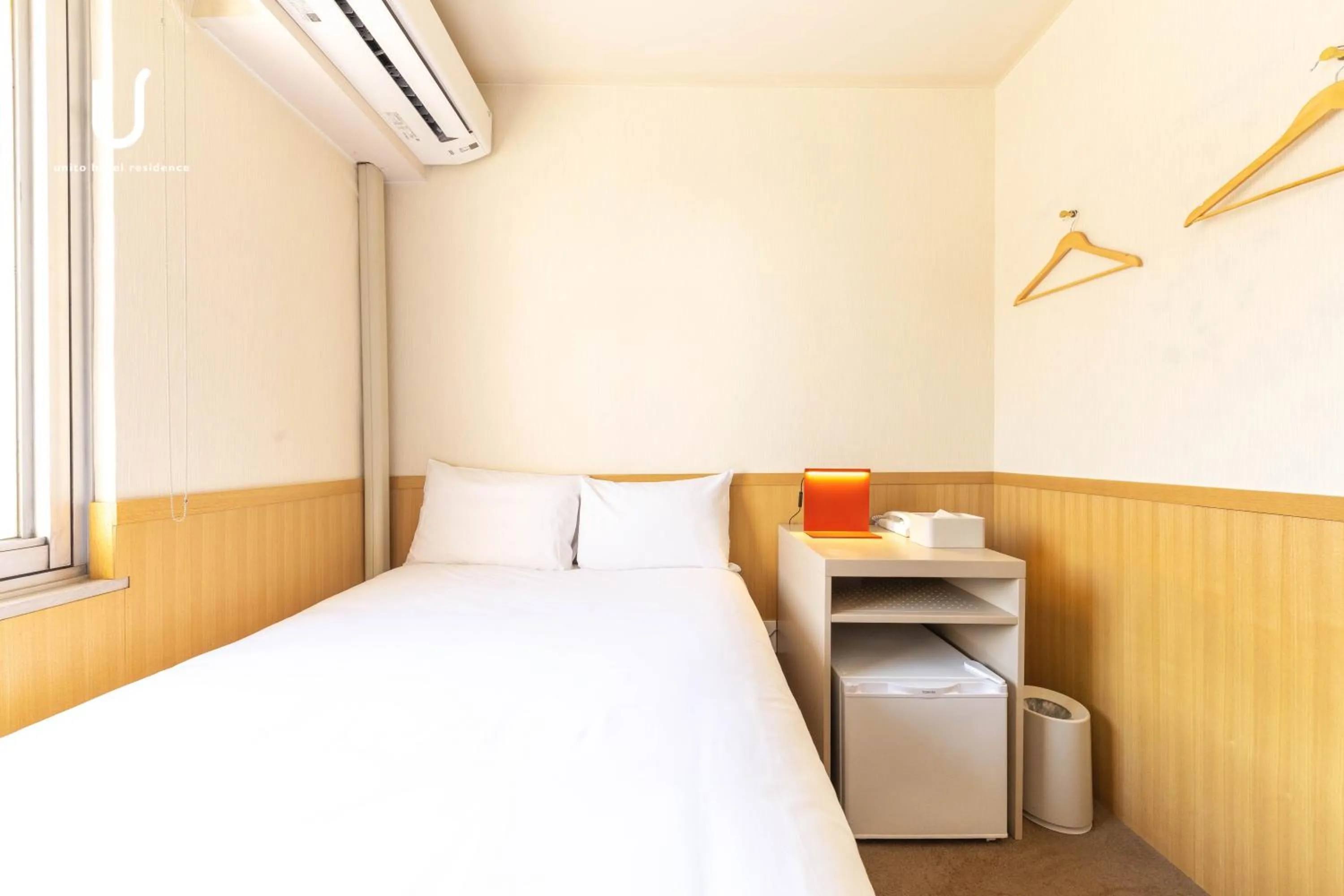 Bed in Hotel Residence Ohashi Kaikan Tokyo Shibuya