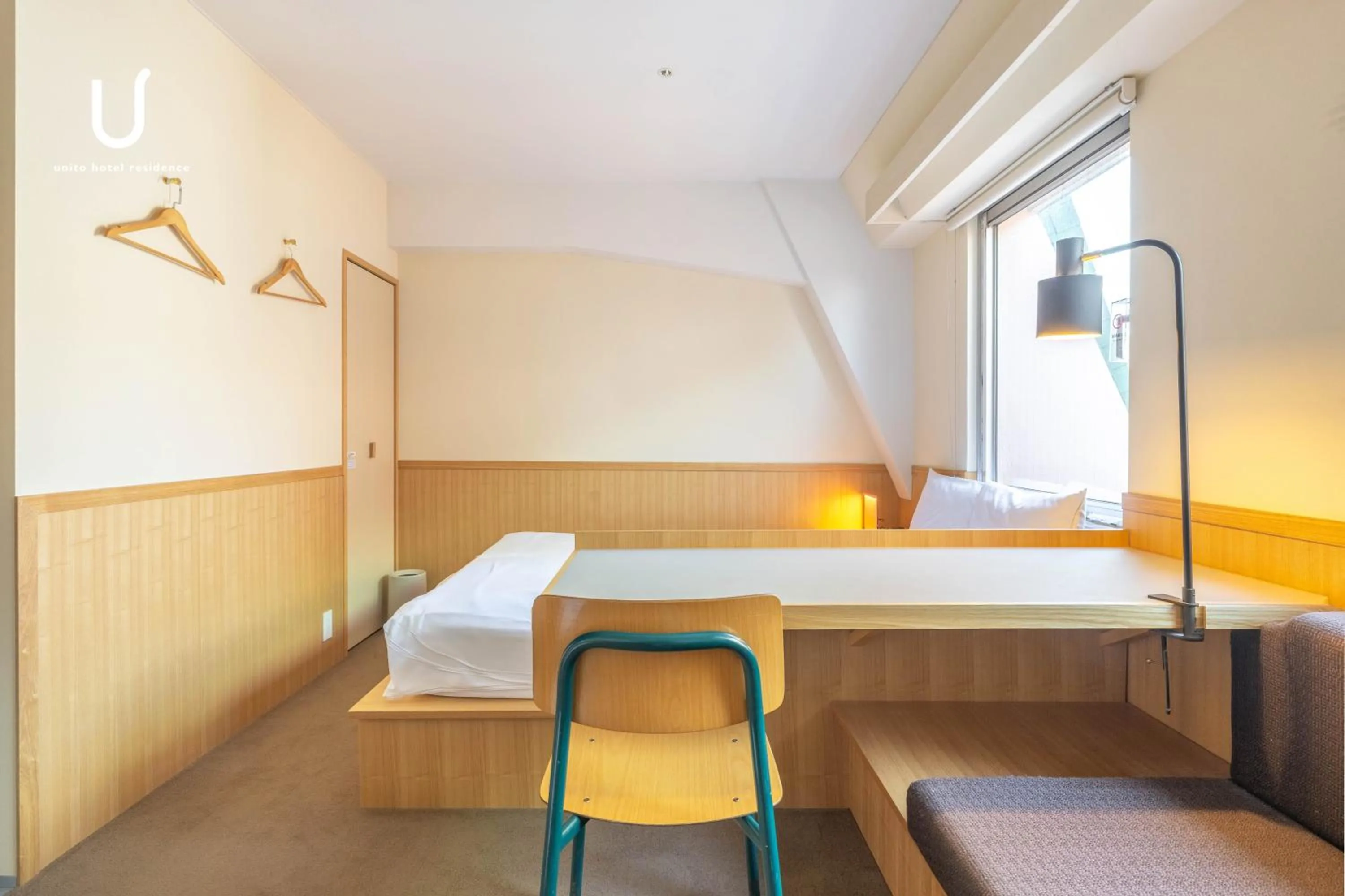 Bed in Hotel Residence Ohashi Kaikan Tokyo Shibuya