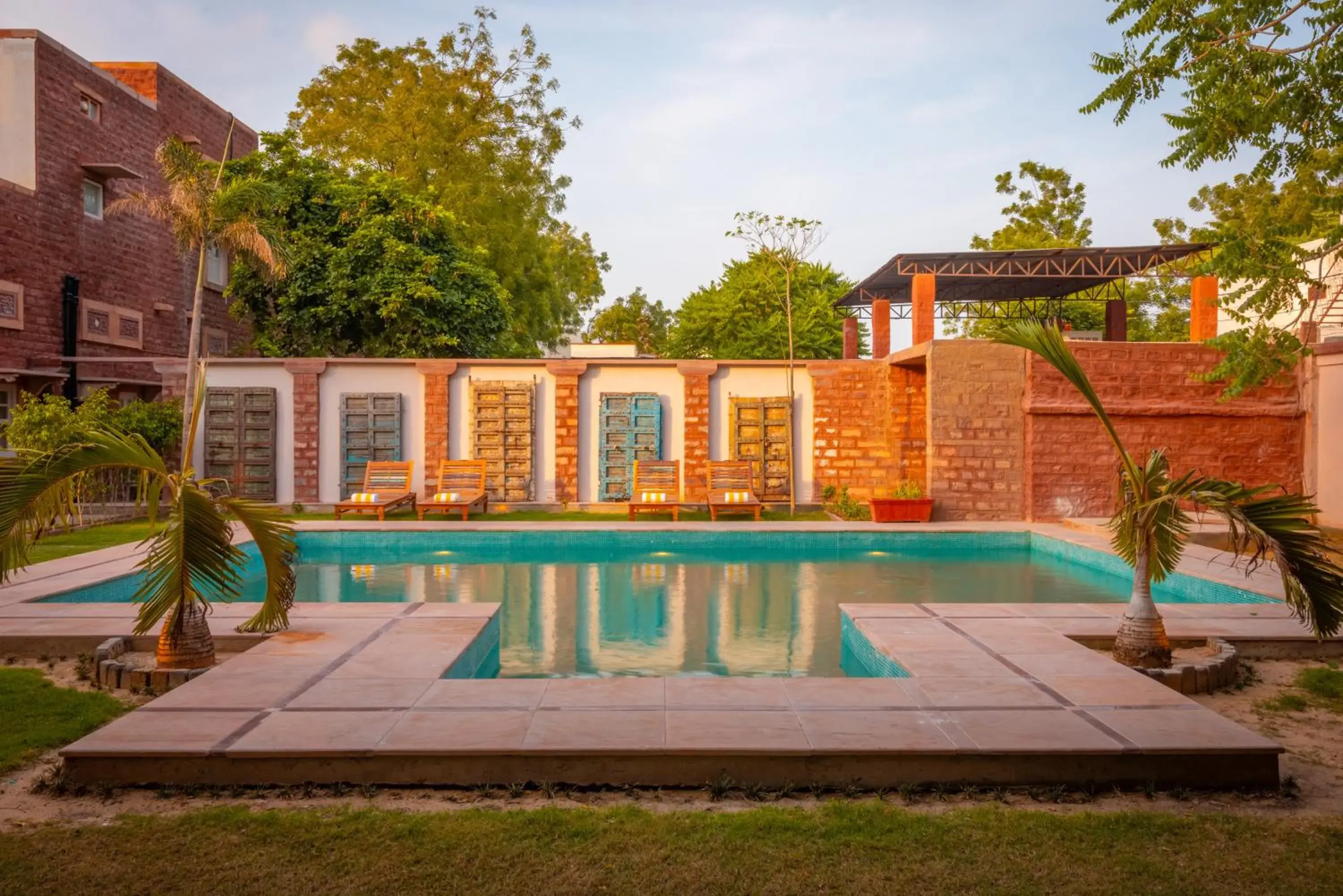 Swimming pool in Tree Of Life Bhadrajun House, Jodhpur Swimming pool in Tree Of Life Bhadrajun House, Jodhpur