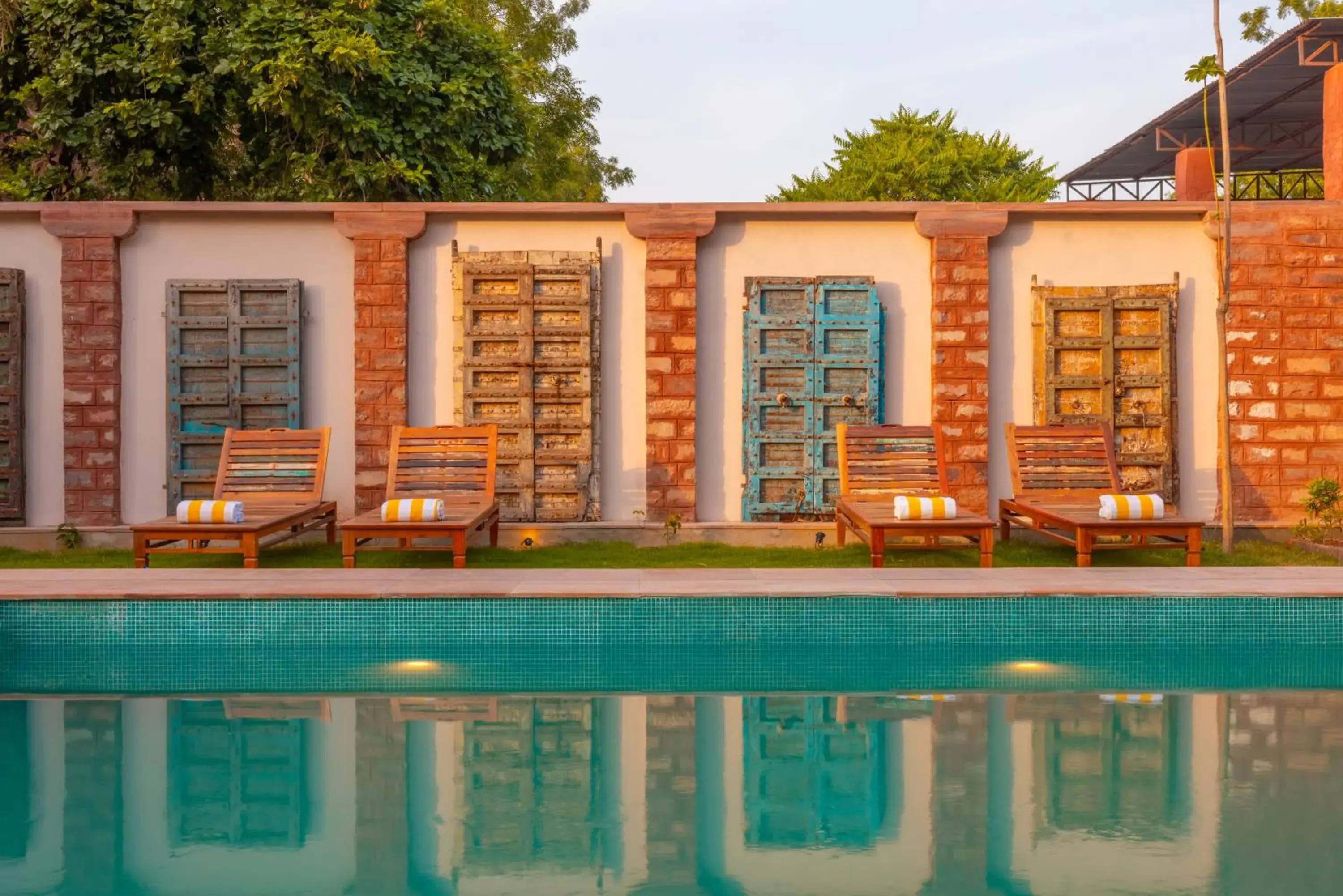 Swimming pool in Tree Of Life Bhadrajun House, Jodhpur Swimming pool in Tree Of Life Bhadrajun House, Jodhpur
