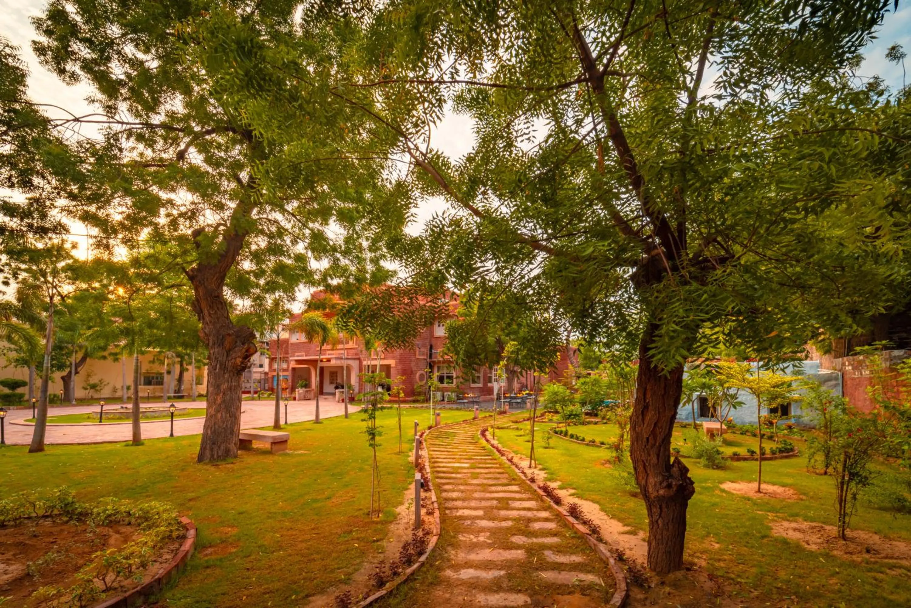 Garden in Tree Of Life Bhadrajun House, Jodhpur