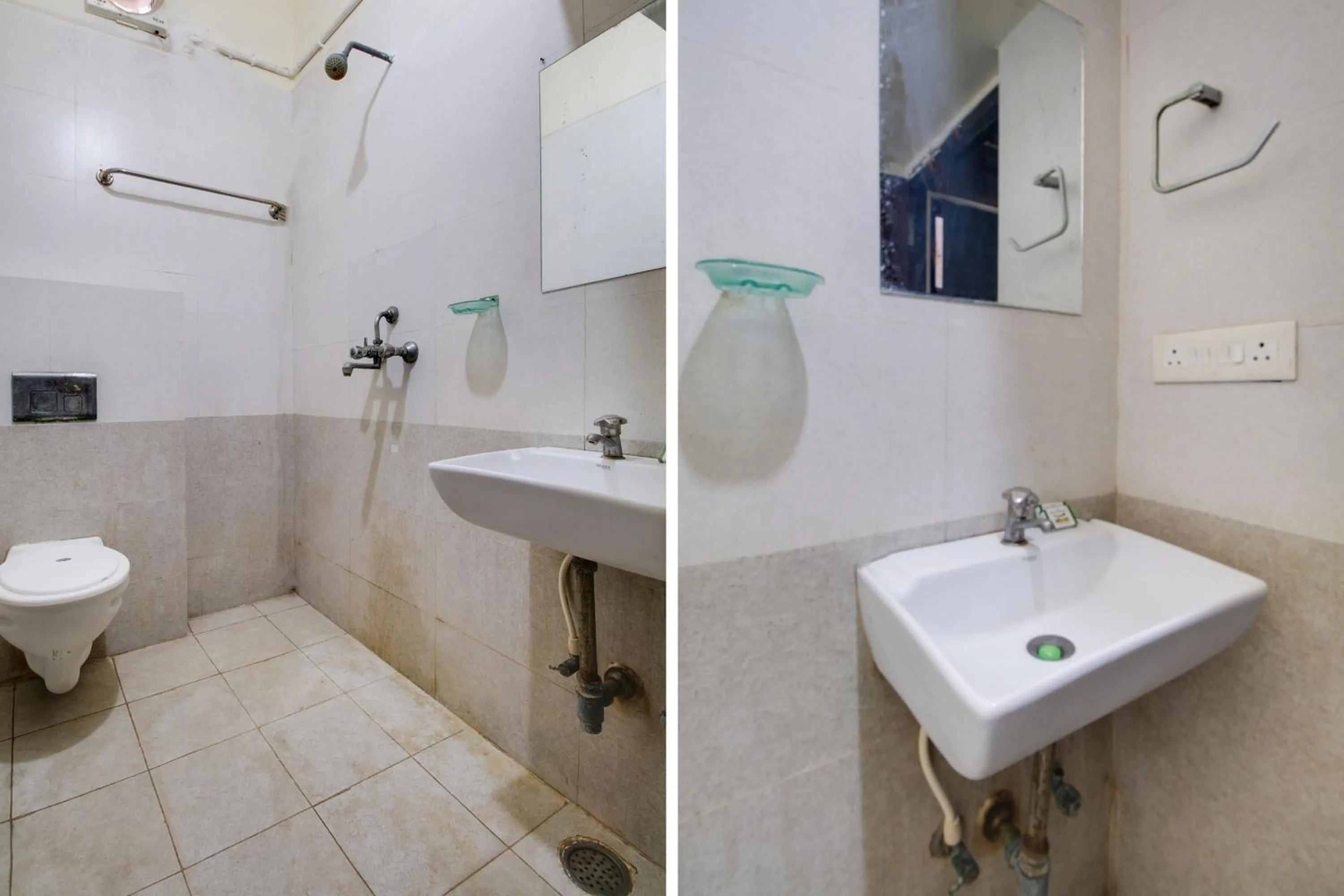 Bathroom in Hotel O Sir Vr Sairam Lodge