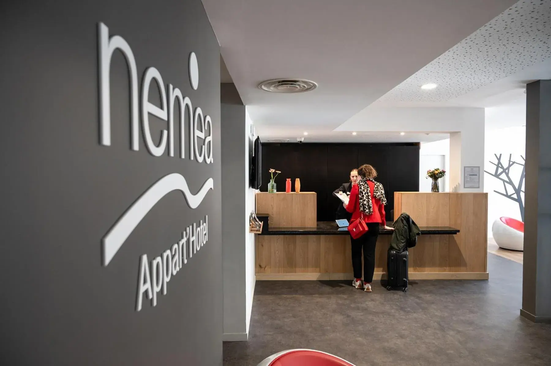 Lobby or reception in Nemea Appart Hotel Coliseum Amiens Centre Lobby or reception in Nemea Appart Hotel Coliseum Amiens Centre