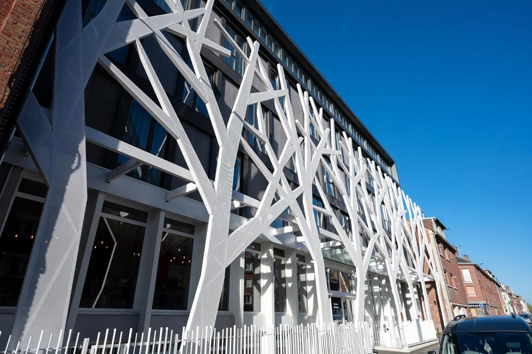 Property building in Nemea Appart Hotel Coliseum Amiens Centre