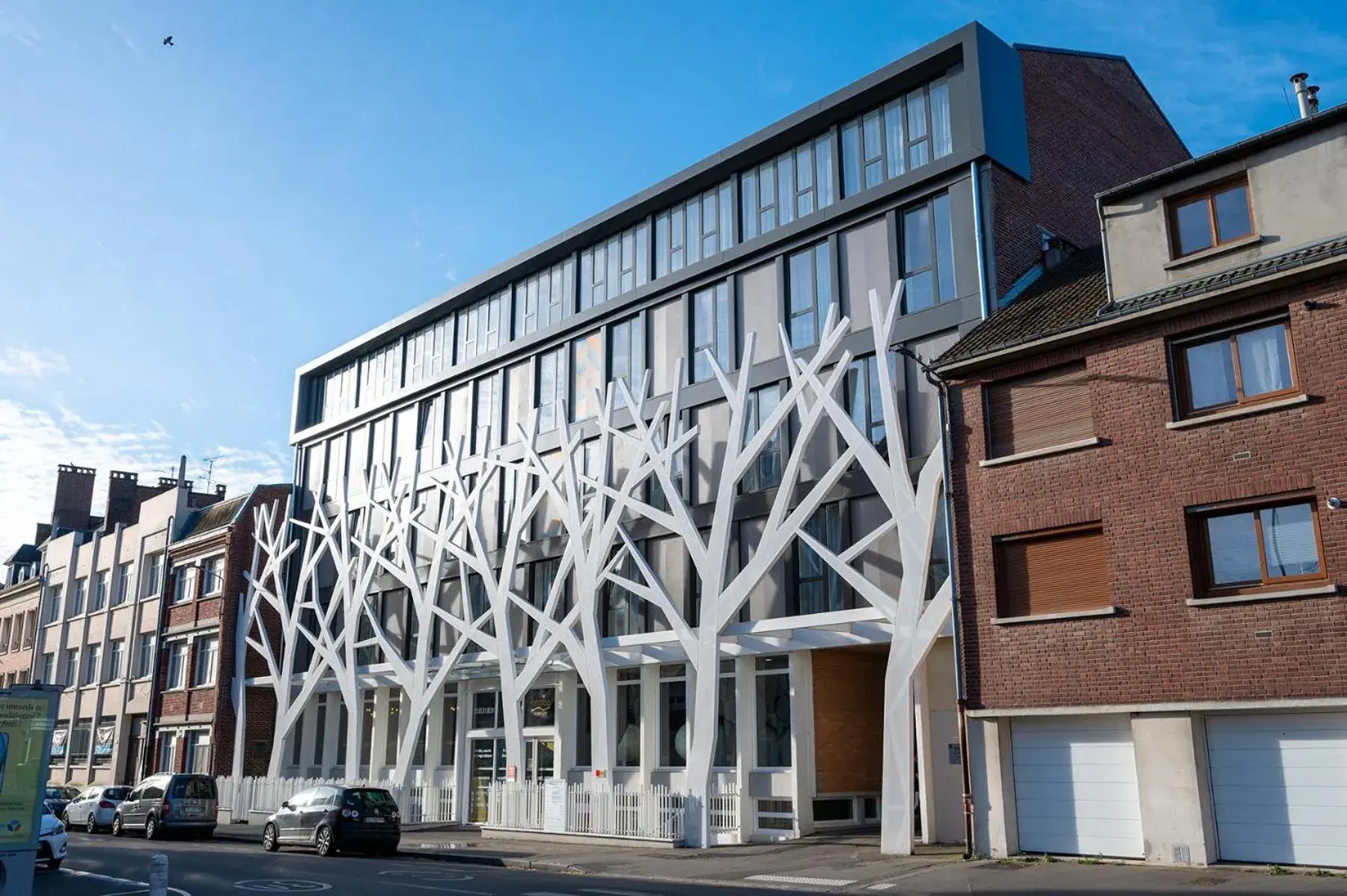 Property building in Nemea Appart Hotel Coliseum Amiens Centre Property building in Nemea Appart Hotel Coliseum Amiens Centre