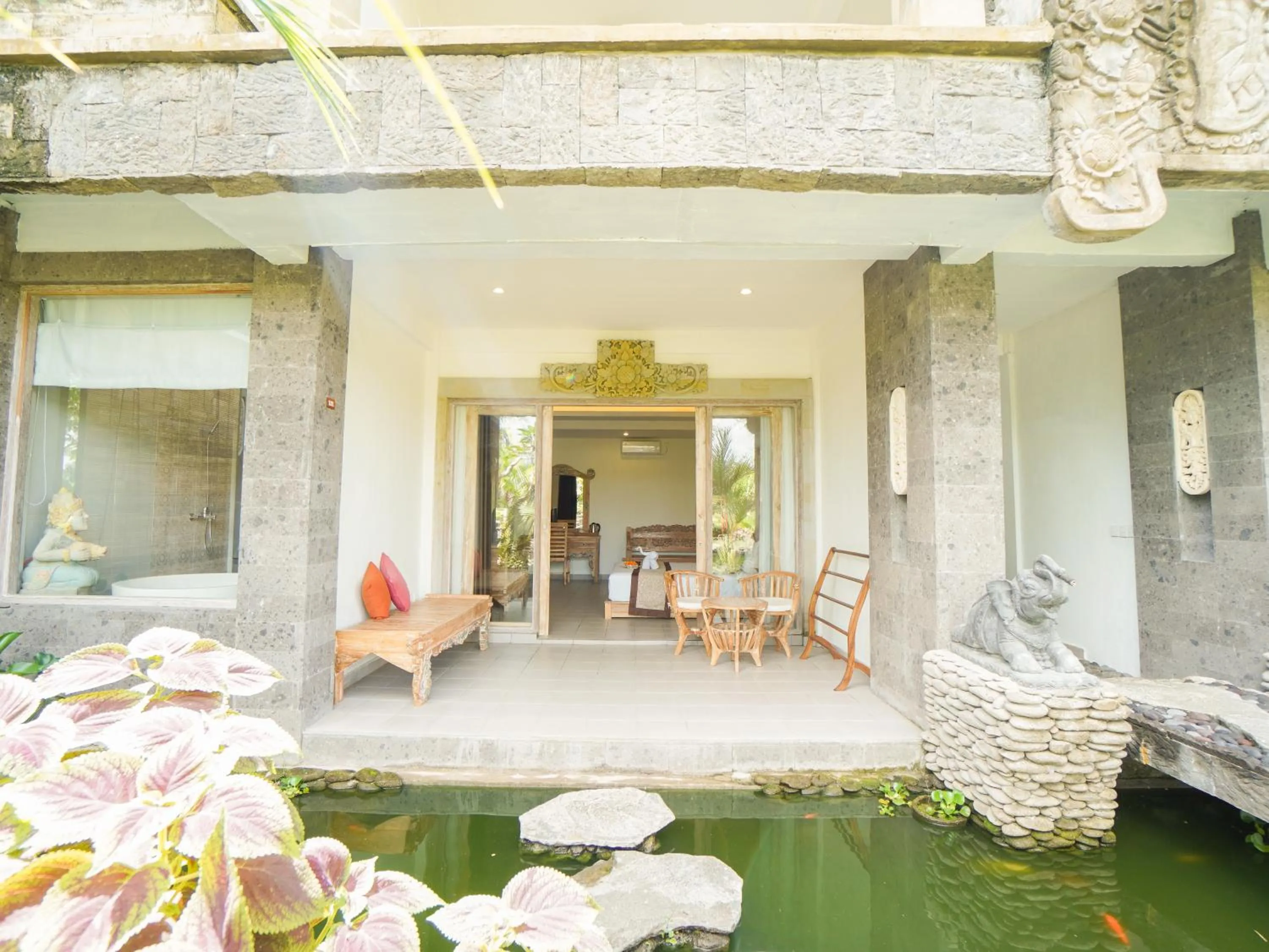 Seating area in The Nenggala Suite