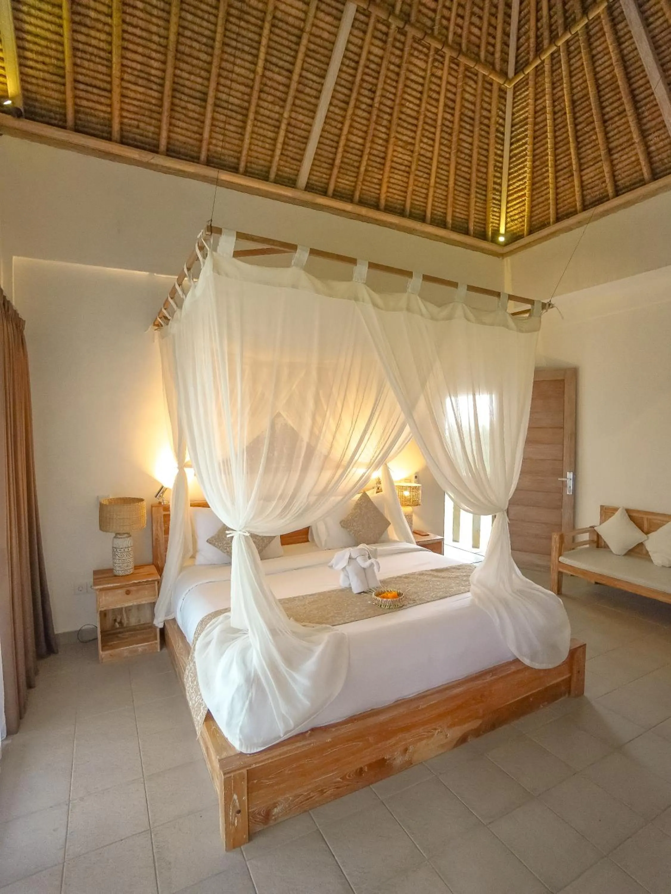 Bedroom, Bed in The Nenggala Suite