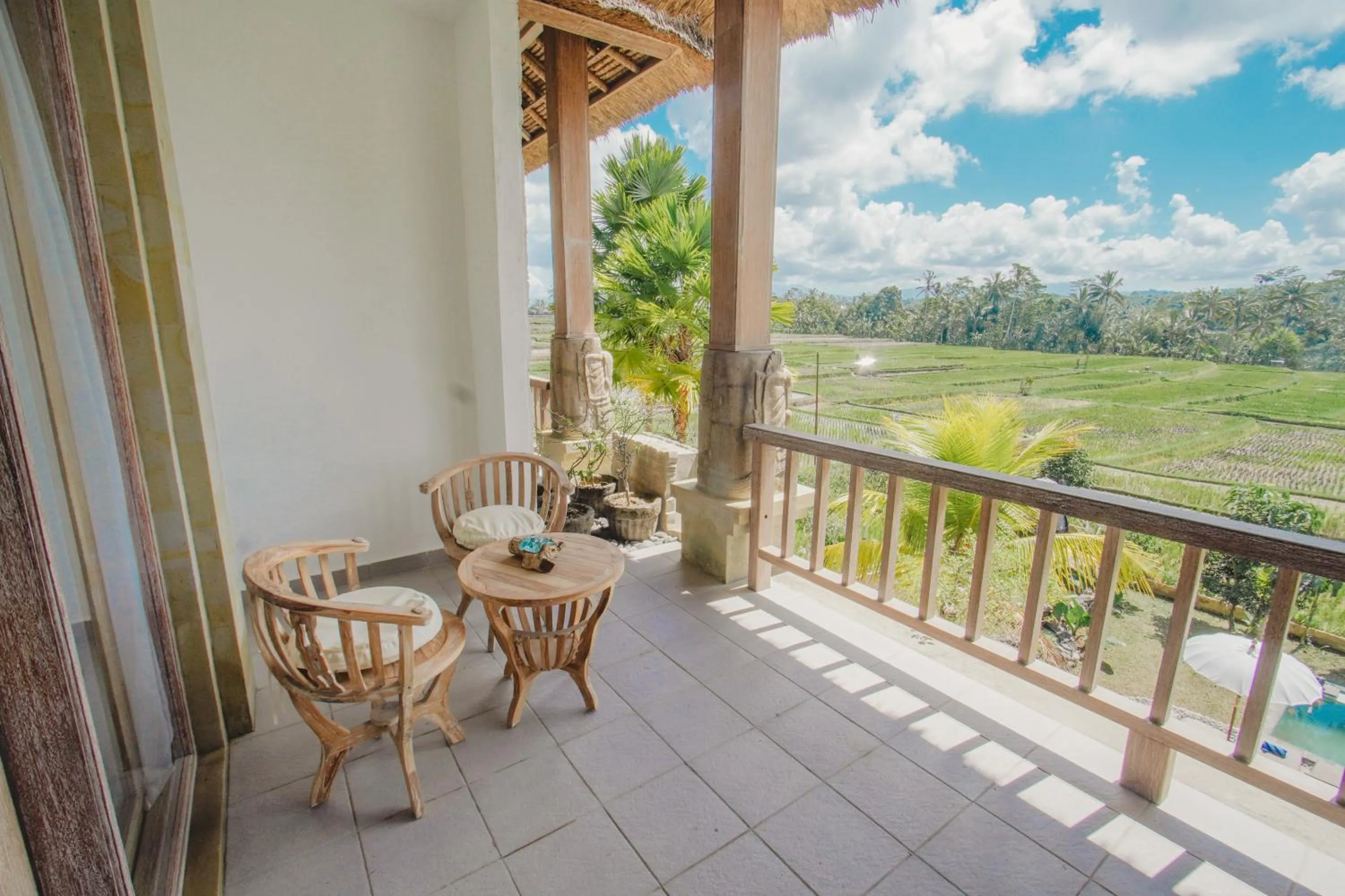 Balcony/Terrace in The Nenggala Suite