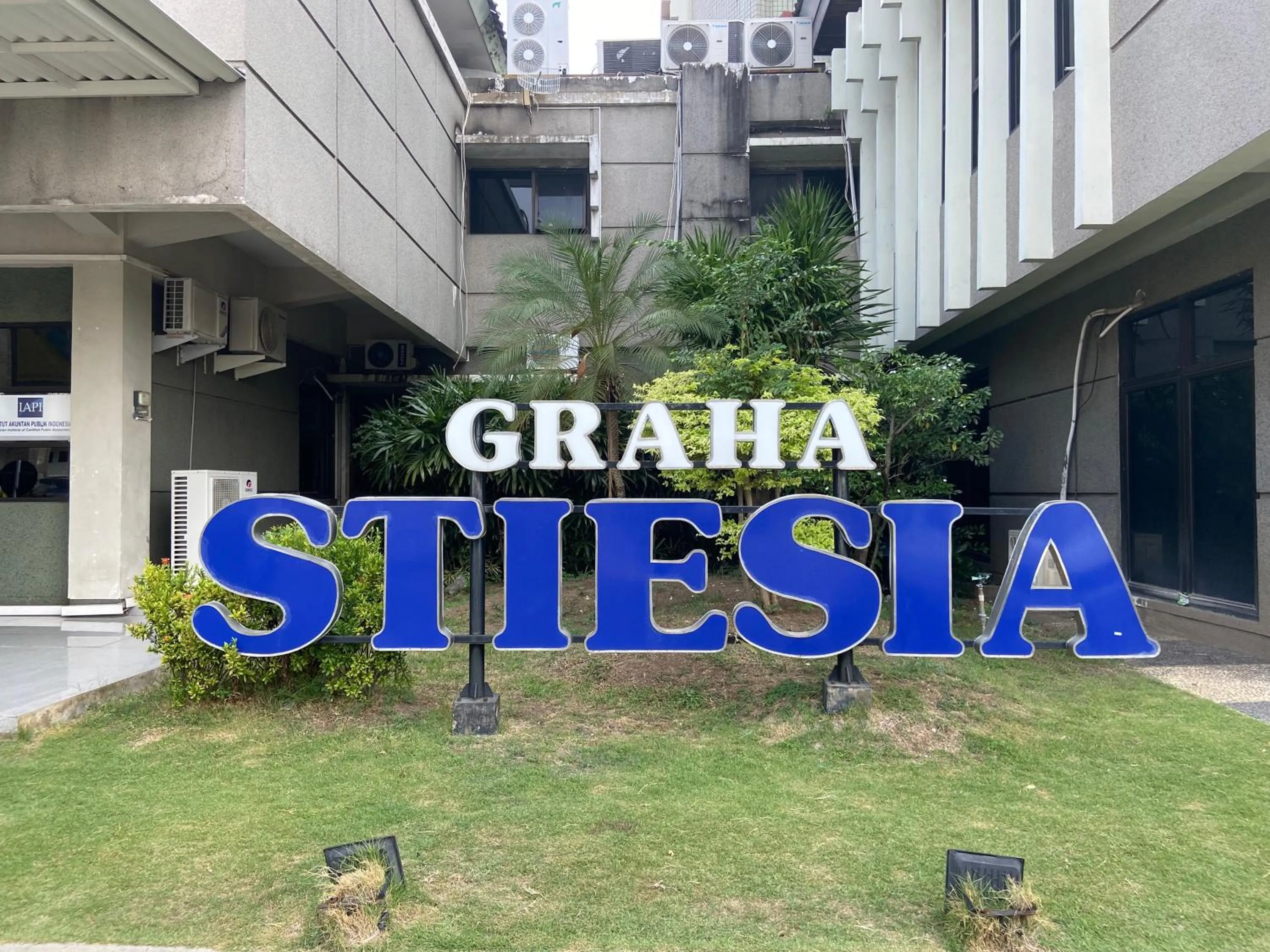 Property logo or sign in Graha Widya Bhakti at STIESIA Surabaya