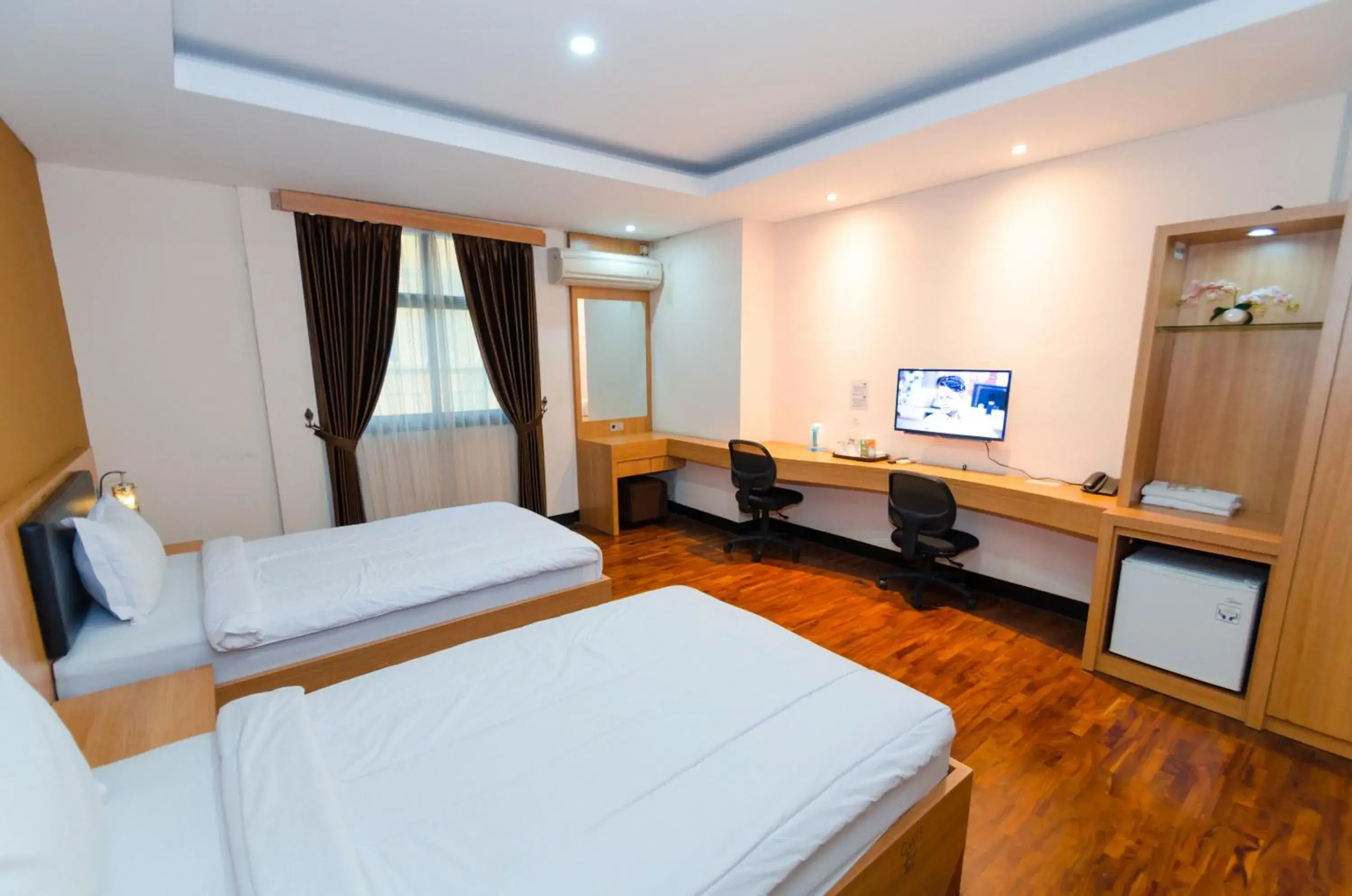 Bed in Graha Widya Bhakti at STIESIA Surabaya Bed in Graha Widya Bhakti at STIESIA Surabaya