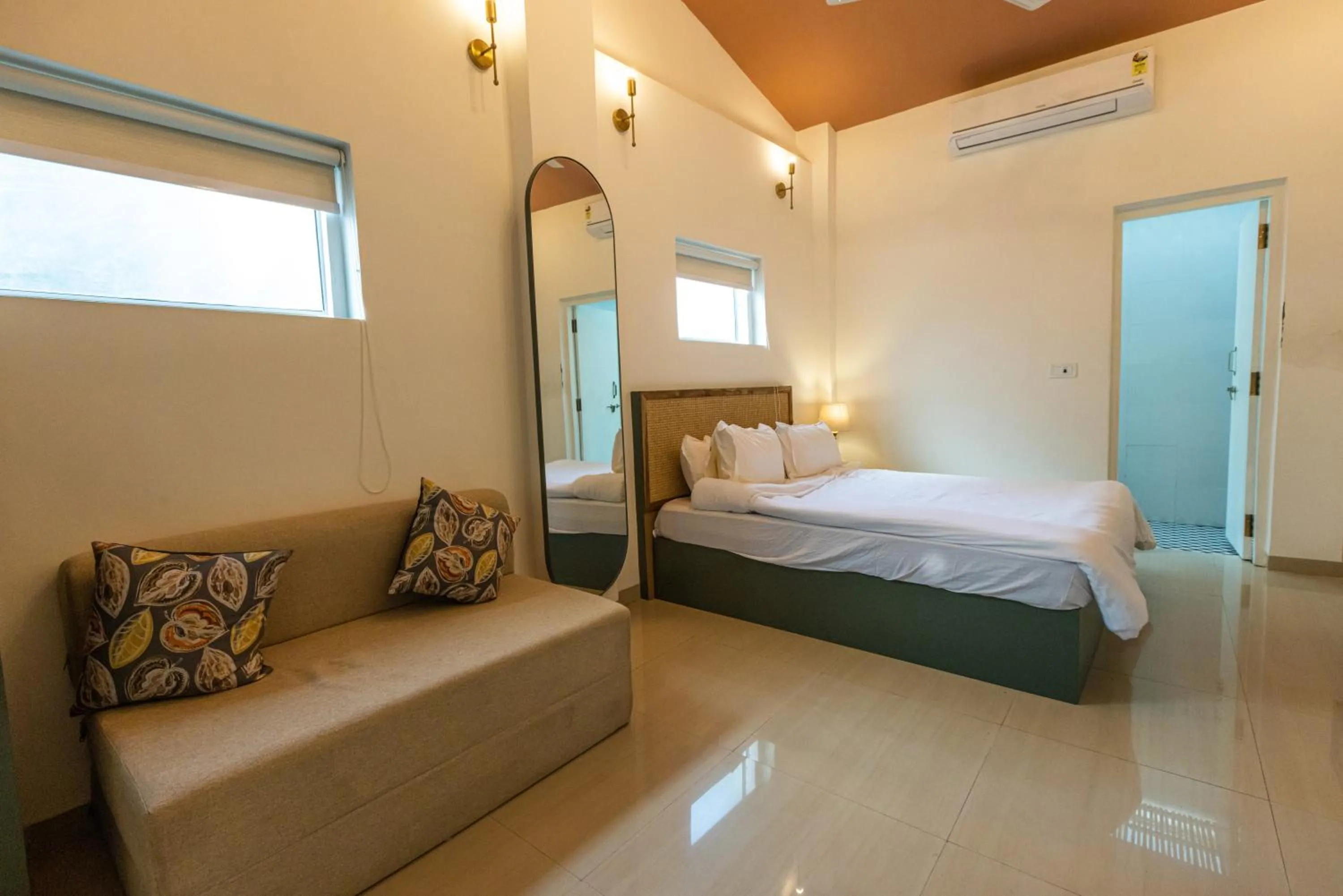 Bedroom, Bed in Oceanature Alibaug