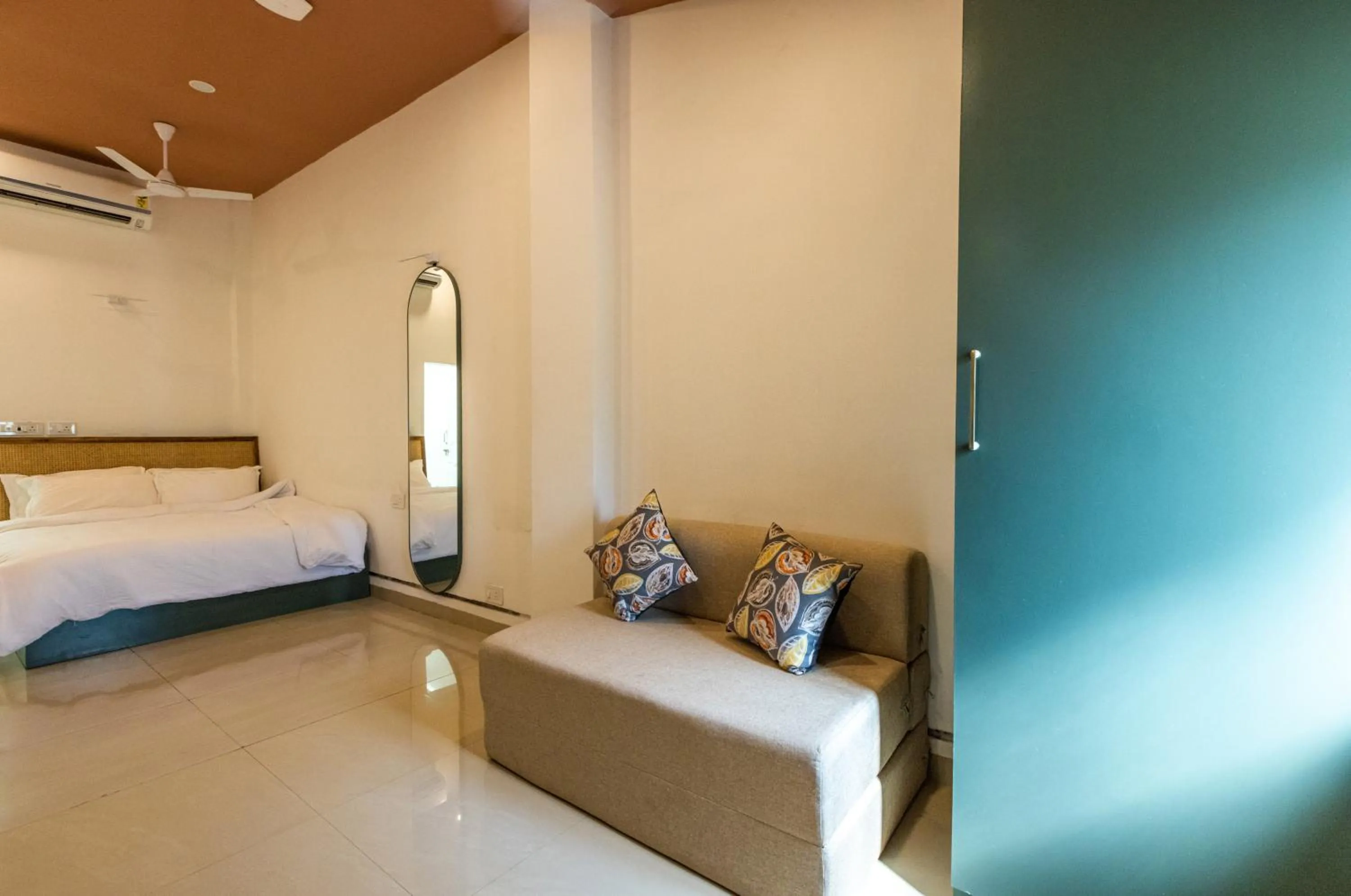 Bedroom, Bed in Oceanature Alibaug