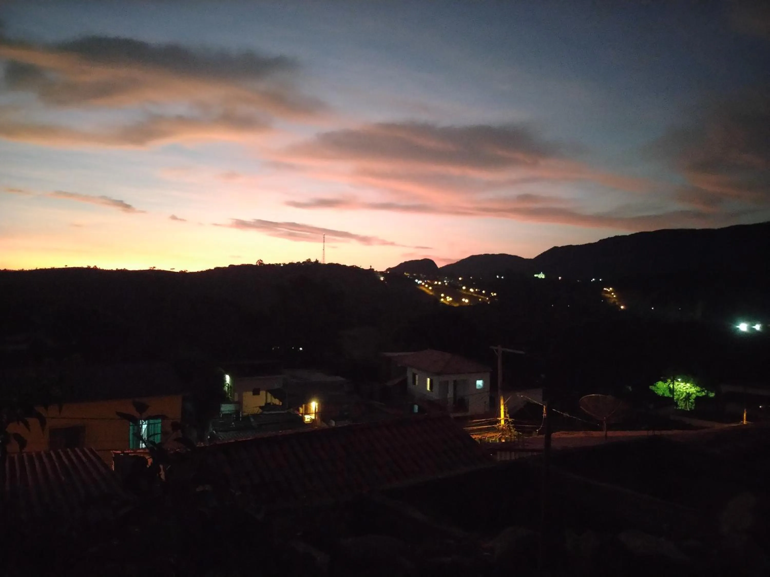 Night in Pouso nossa senhora das merces