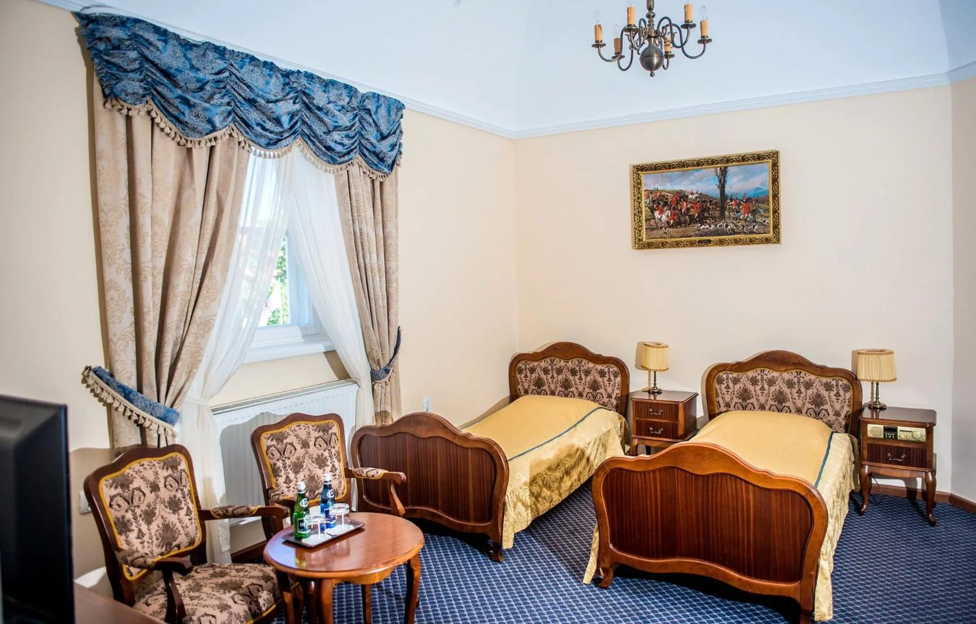 Twin Room - single occupancy in Pałac Racot