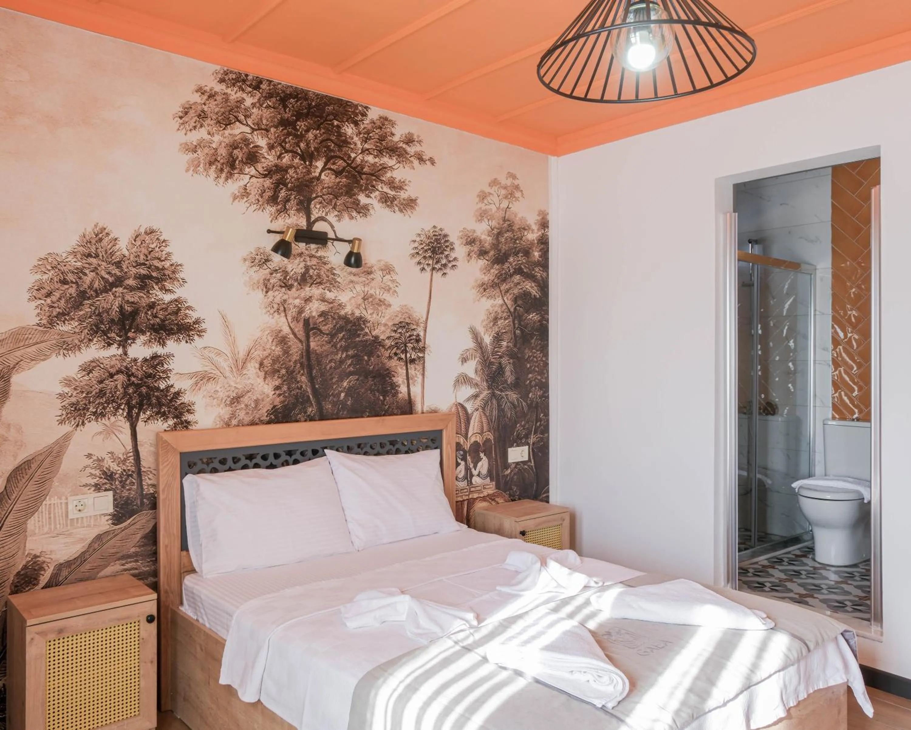 Bed in Sığacık Gaea Hotel