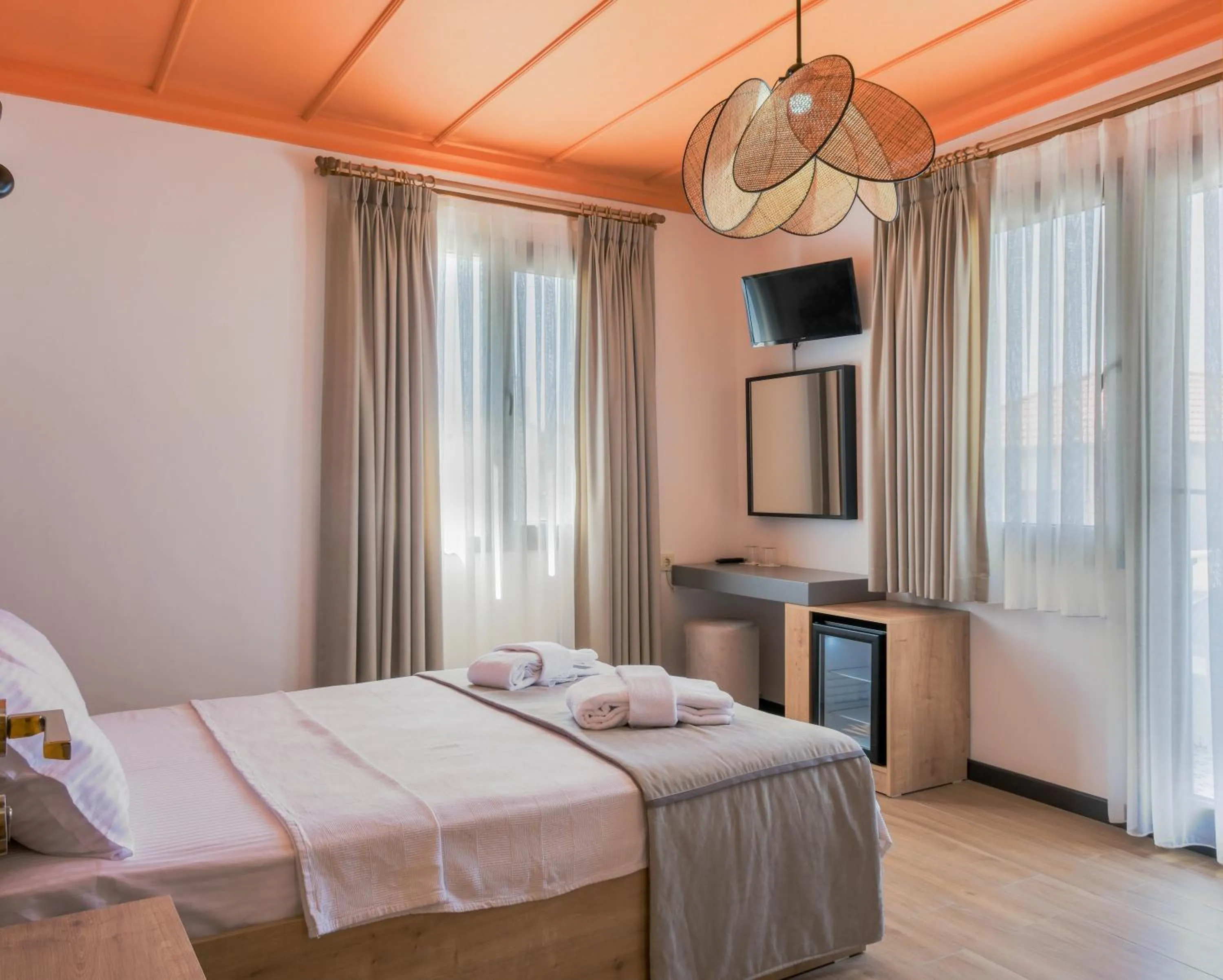 Bed in Sığacık Gaea Hotel