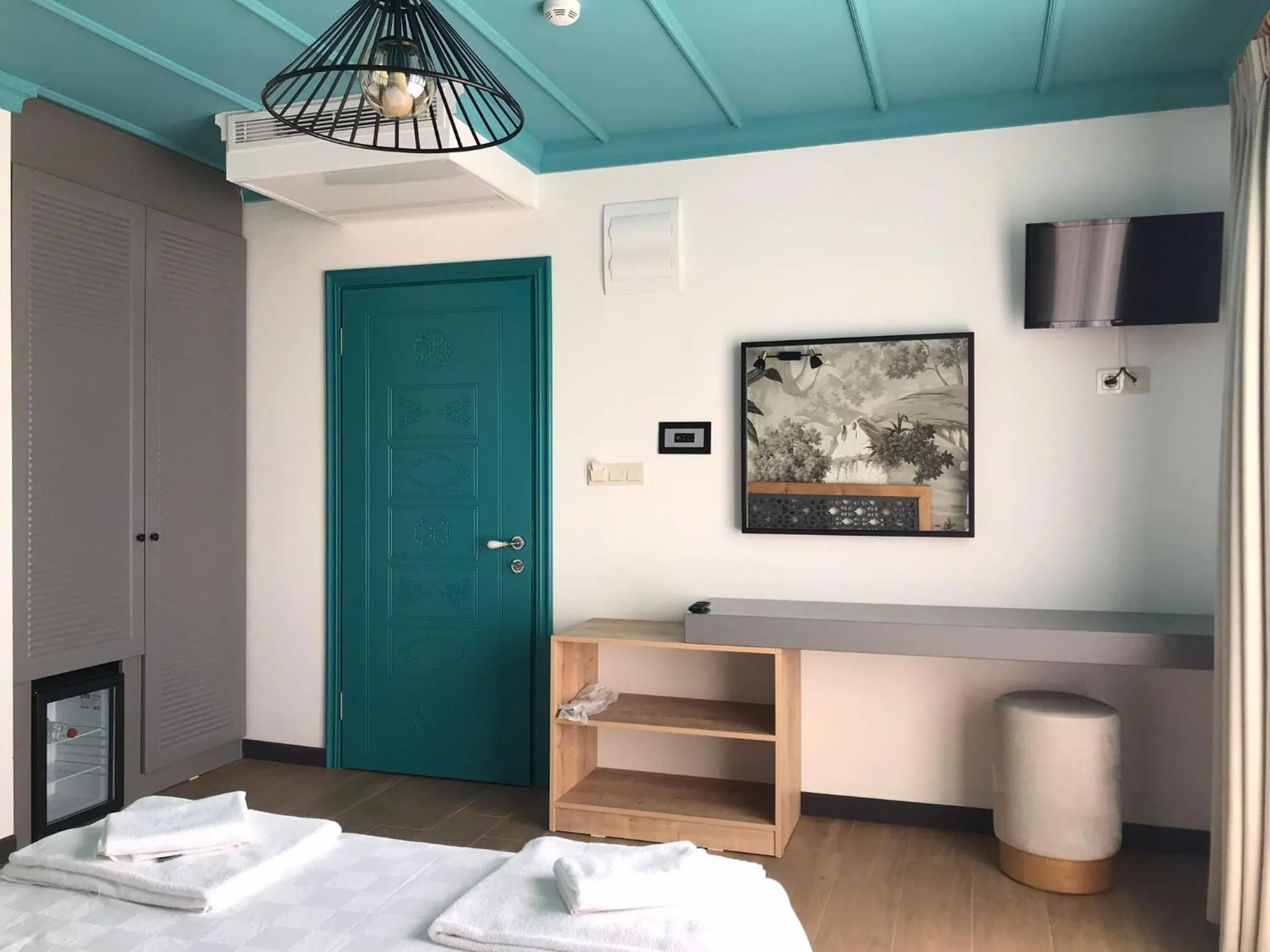 TV and multimedia, Bed in Sığacık Gaea Hotel