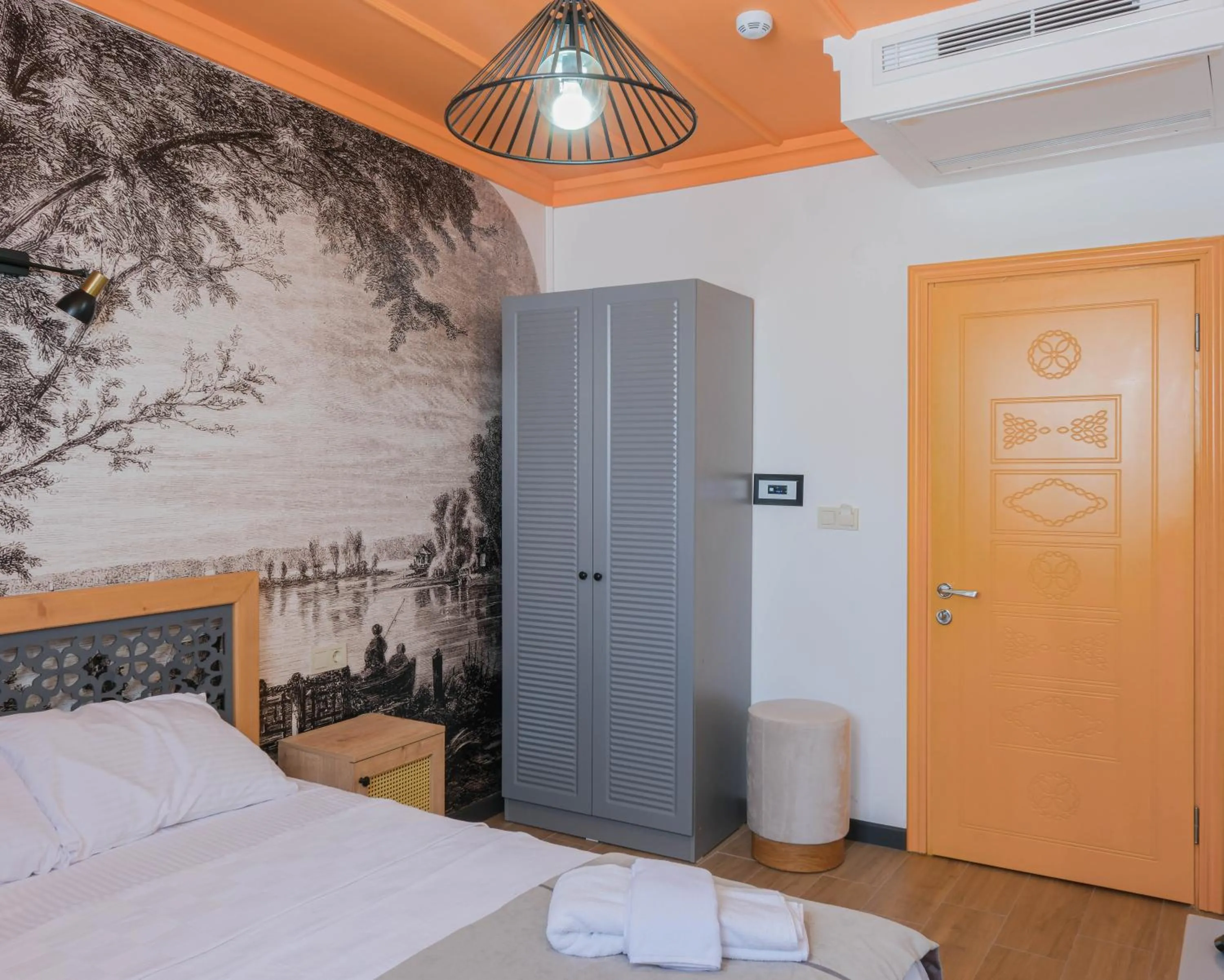 Bed in Sığacık Gaea Hotel