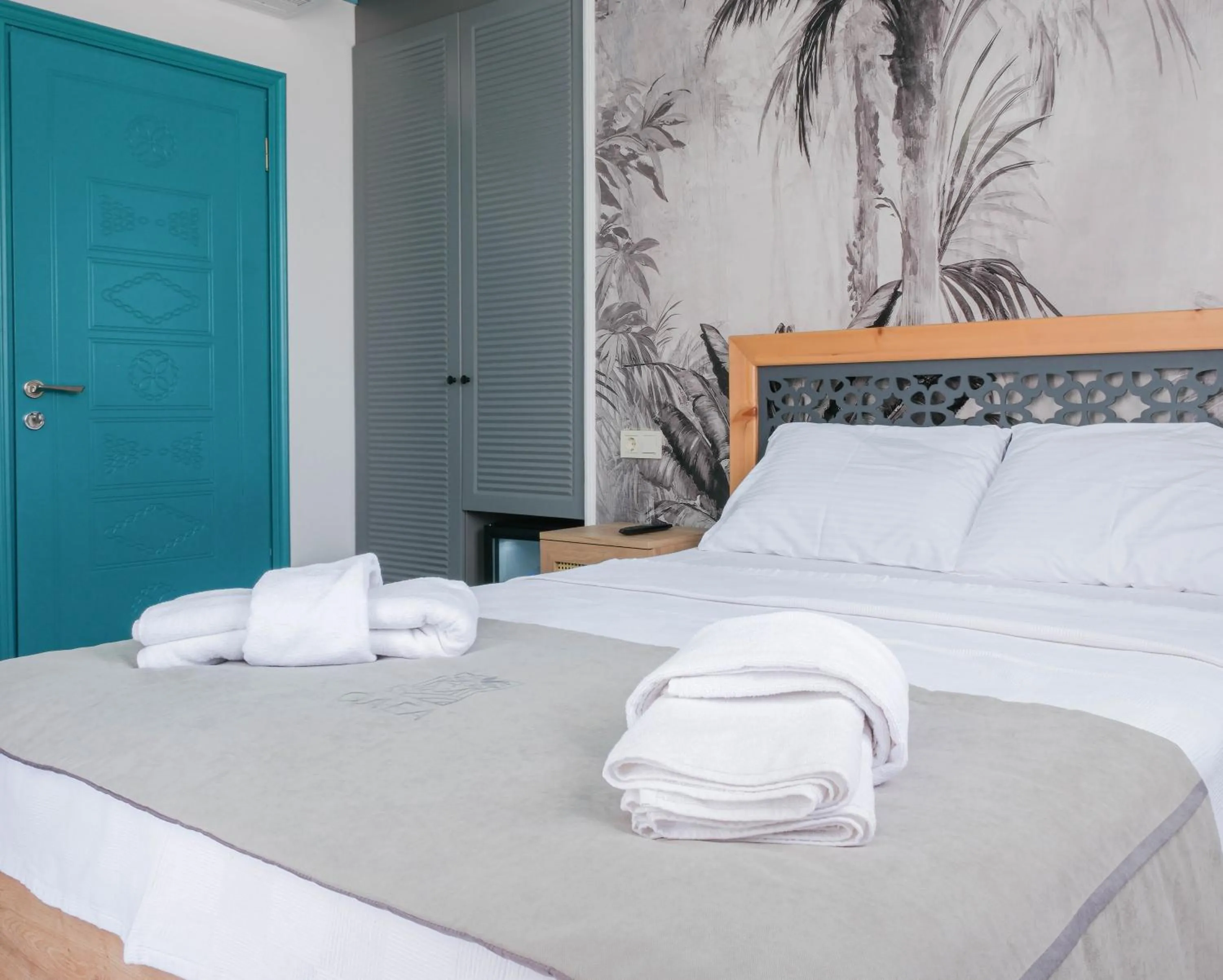 Bed in Sığacık Gaea Hotel