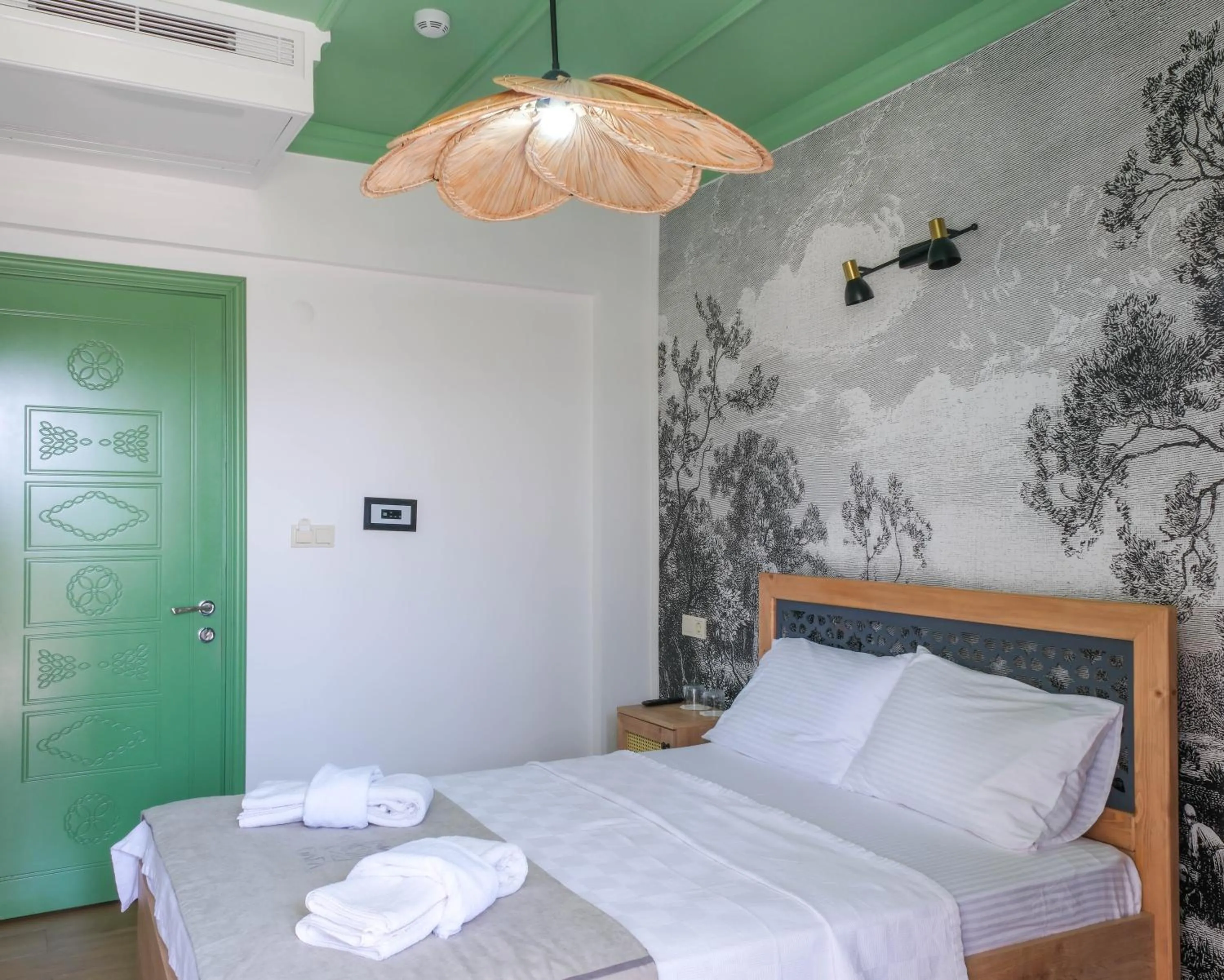 Bed in Sığacık Gaea Hotel