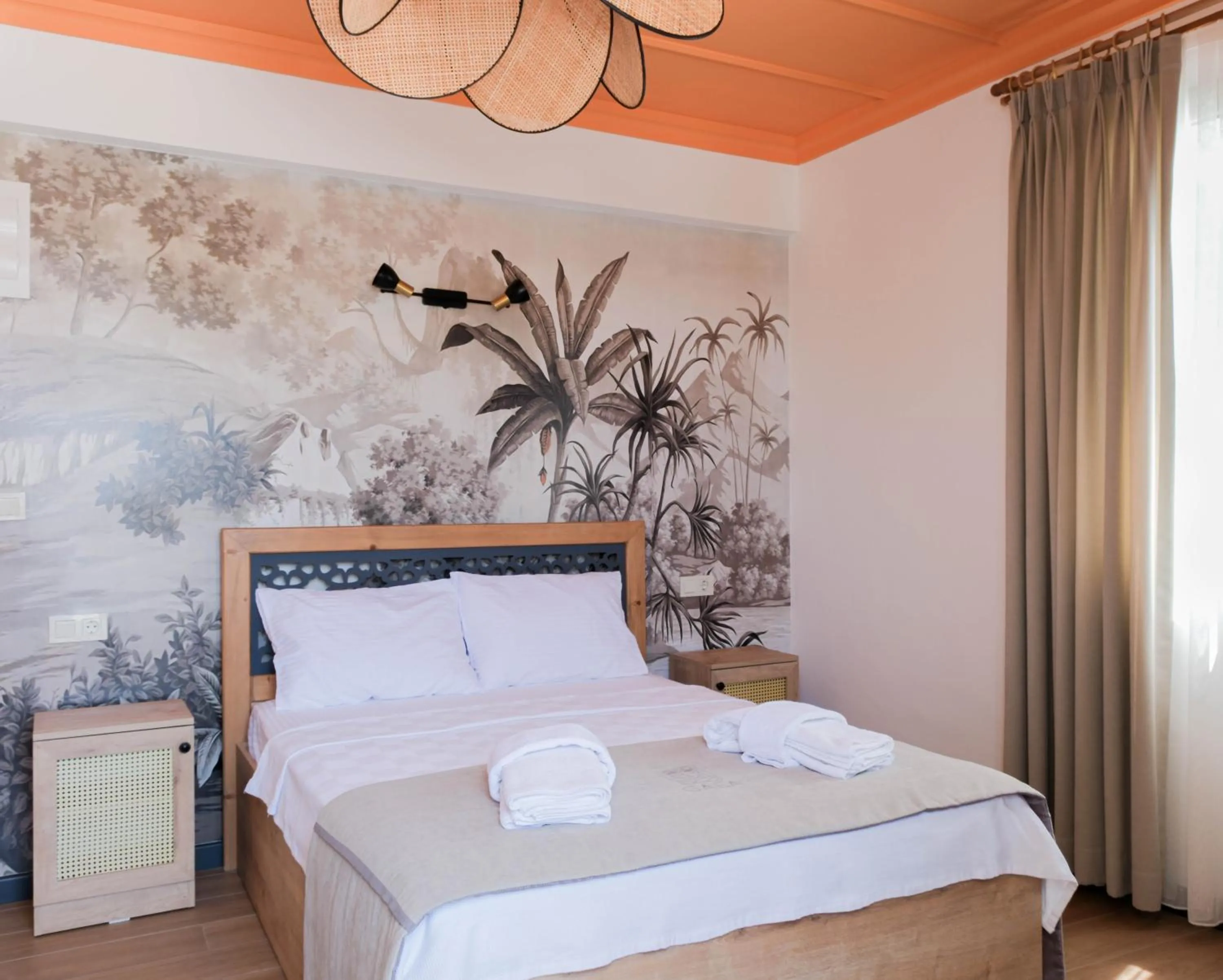 Bed in Sığacık Gaea Hotel