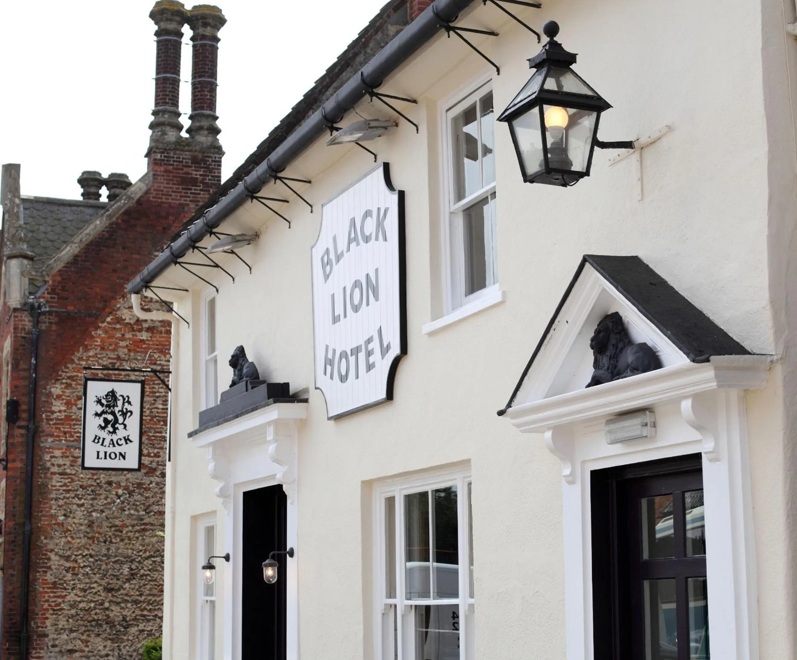 Property building in Black Lion Hotel