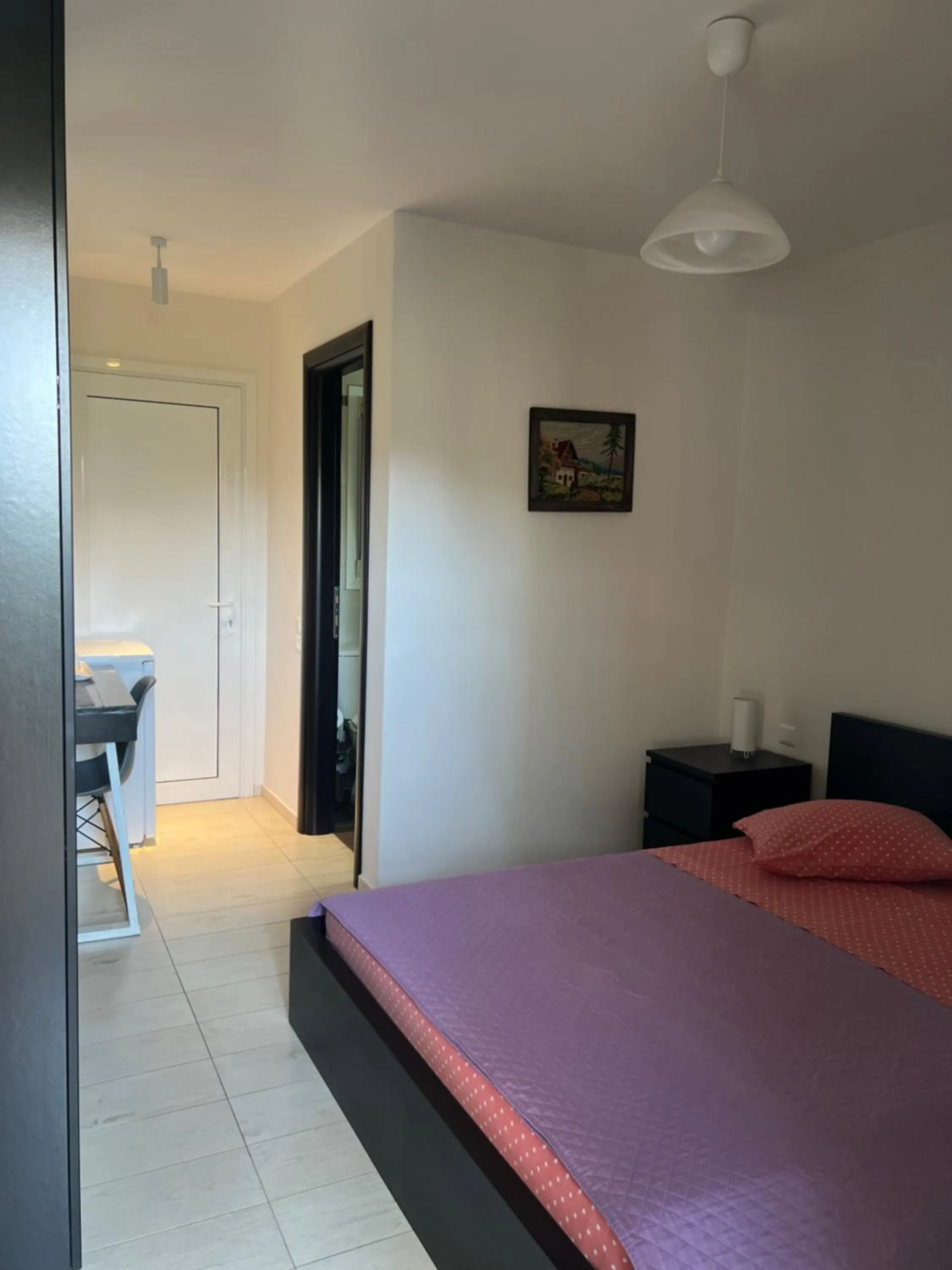 Bed in Luxury Studio Artemida