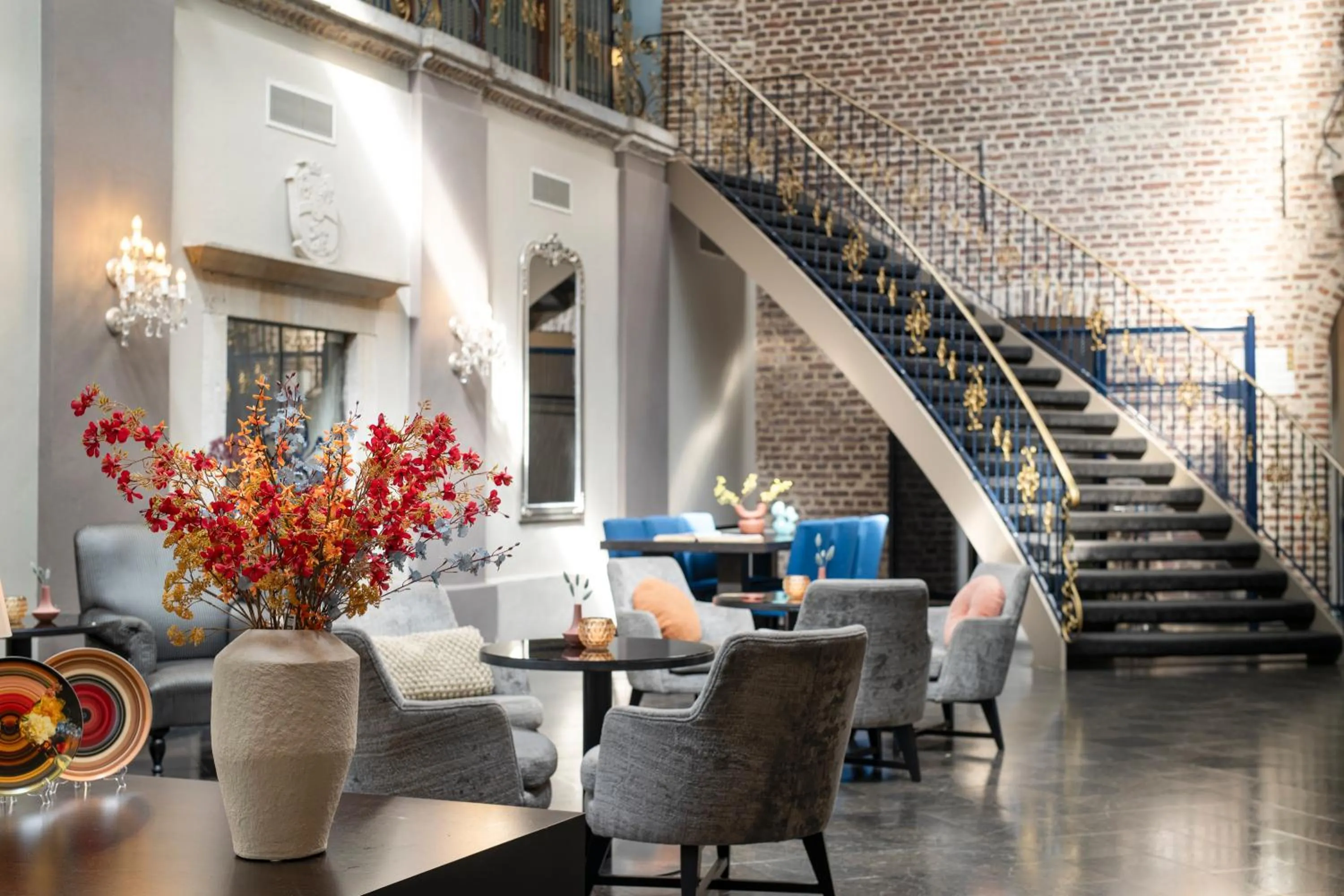 Lobby or reception in Bilderberg Château Holtmühle