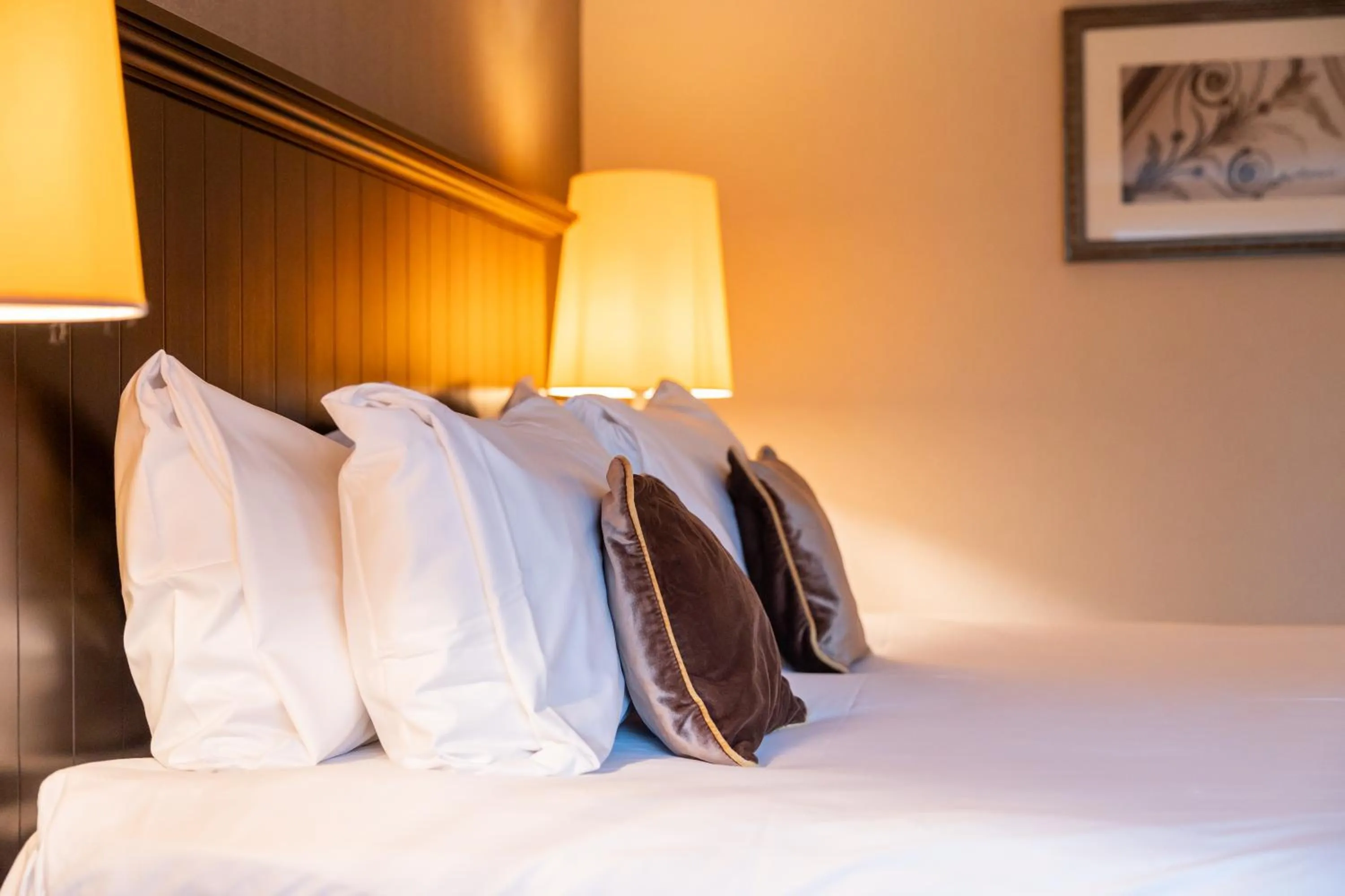 Bed in Bilderberg Château Holtmühle